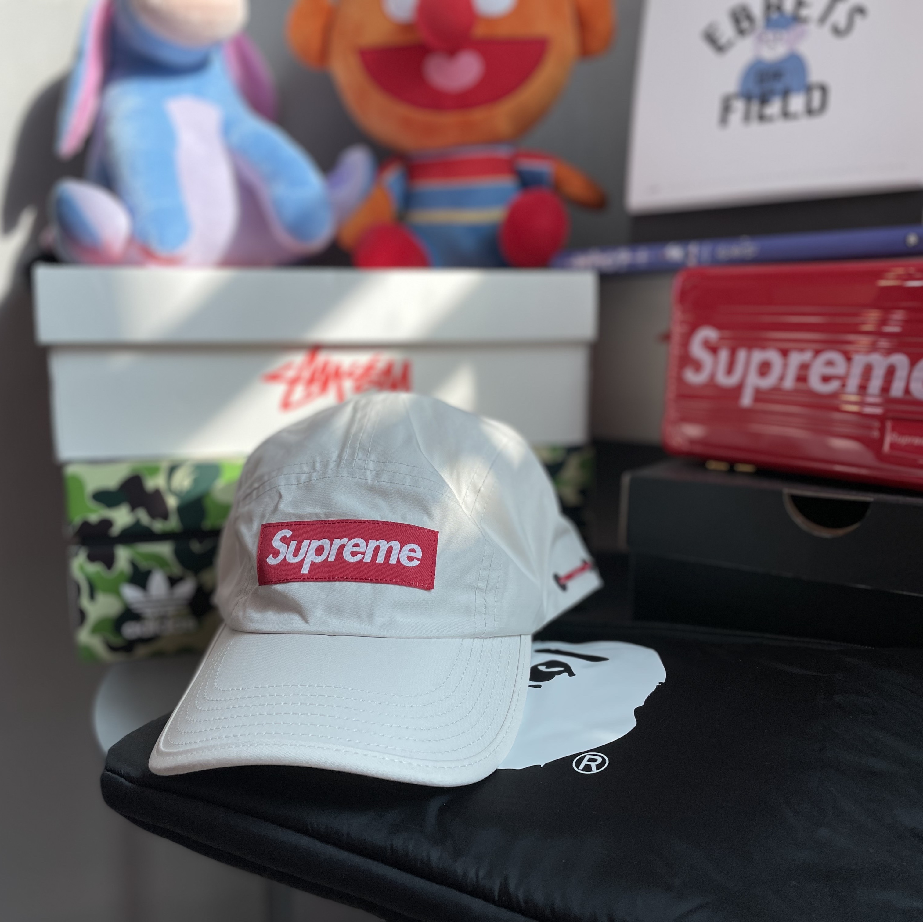 Supreme Shockcord Camp Cap Stone - 21FW 착용 스타일