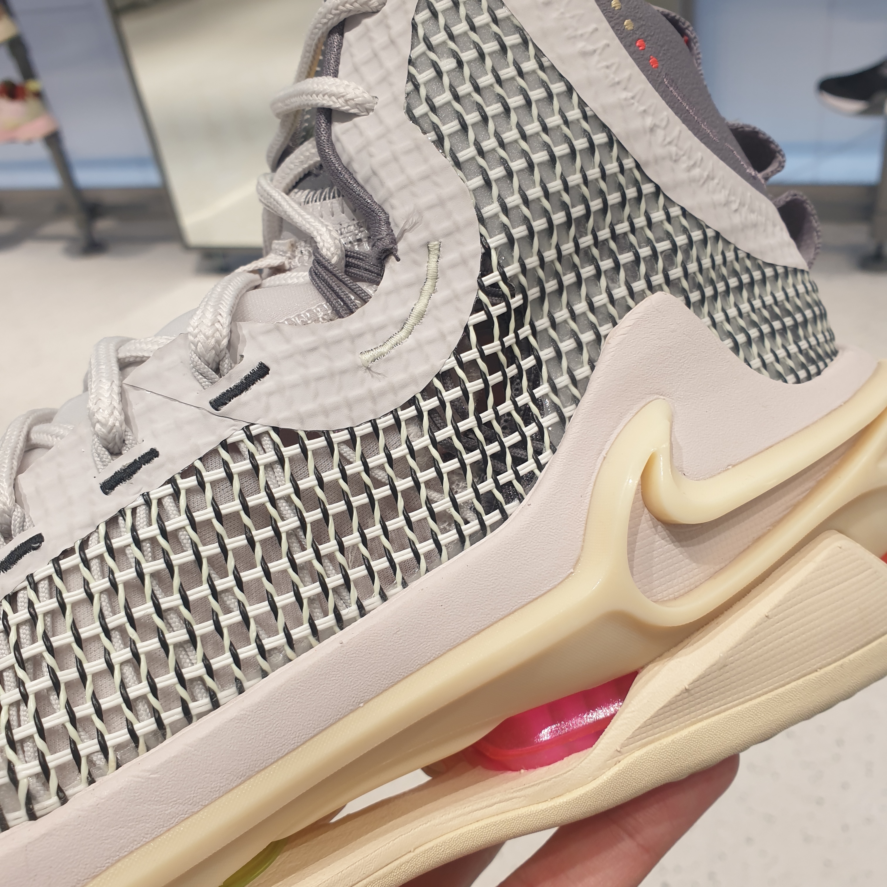 Nike Air Zoom GT Jump Vast Grey 착용 스타일 - 2