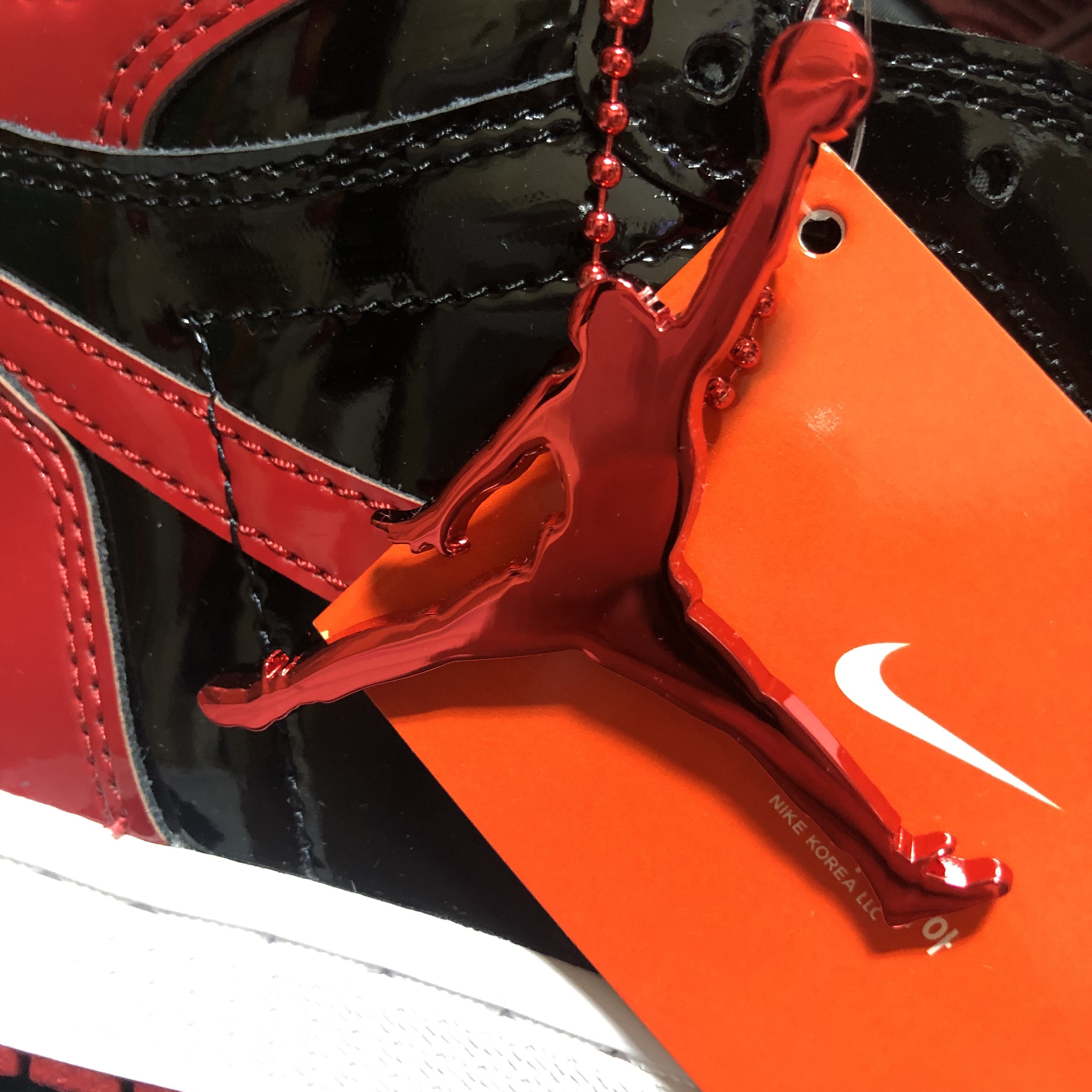 Jordan 1 Retro High OG Patent Bred 착용 스타일