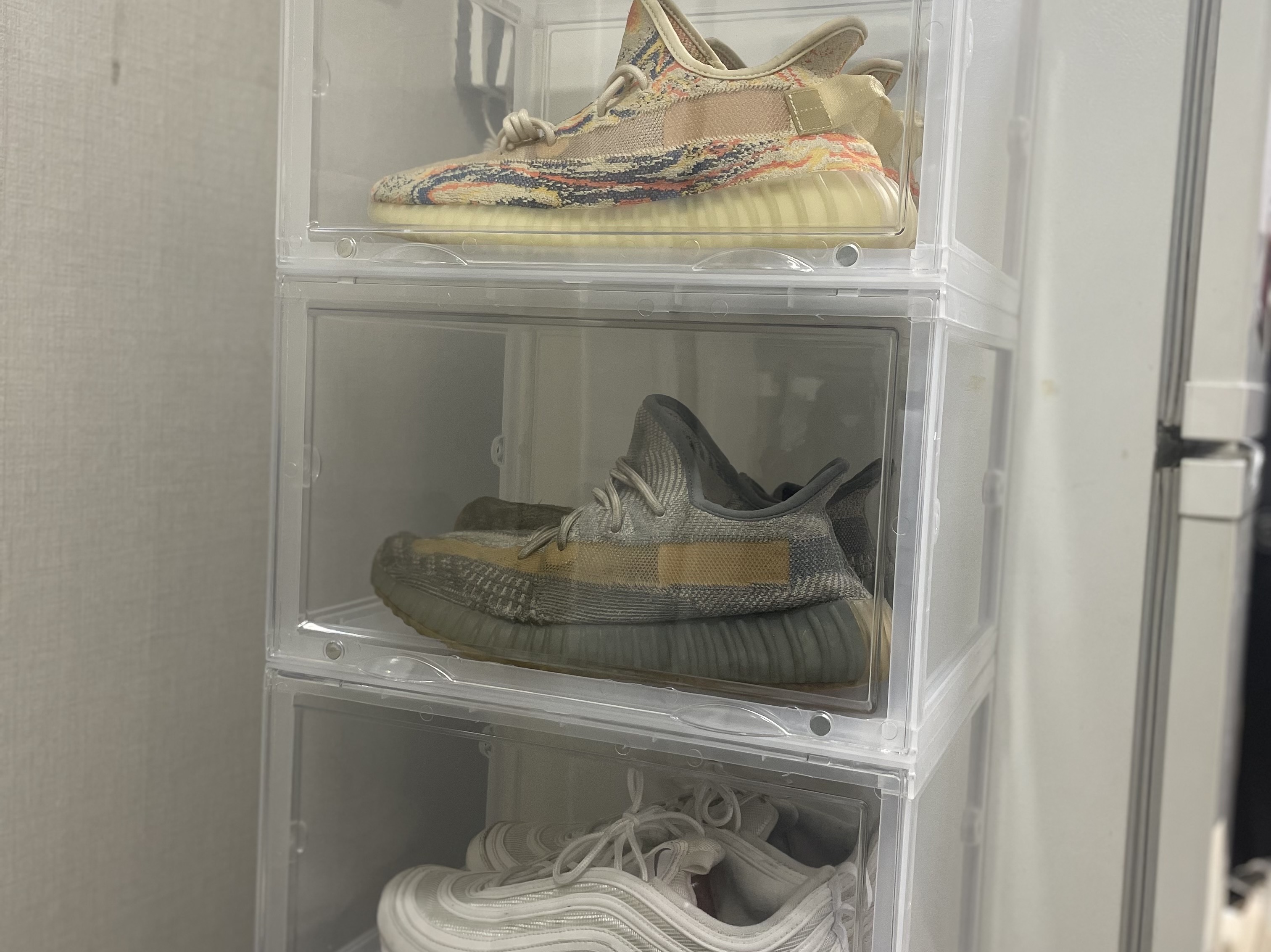 Adidas Yeezy Boost 350 V2 Israfil, Adidas Yeezy Boost 350 V2 MX Oat 착용 스타일 - 1