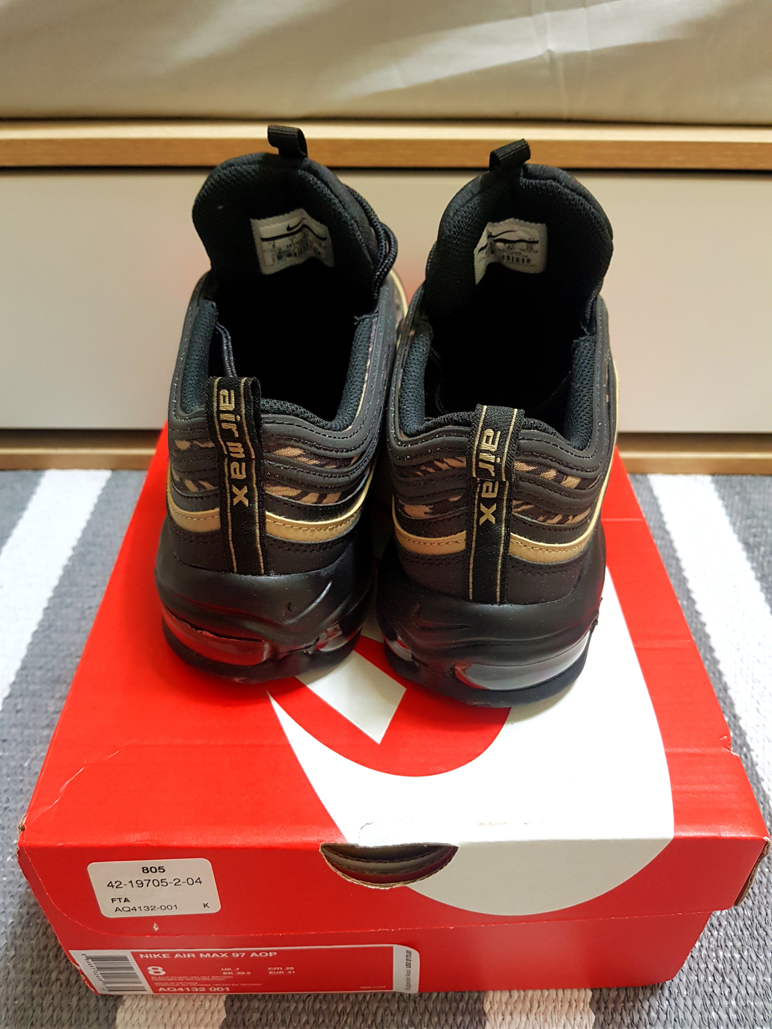 Nike Air Max 97 Tiger Camo 착용 스타일 - 2