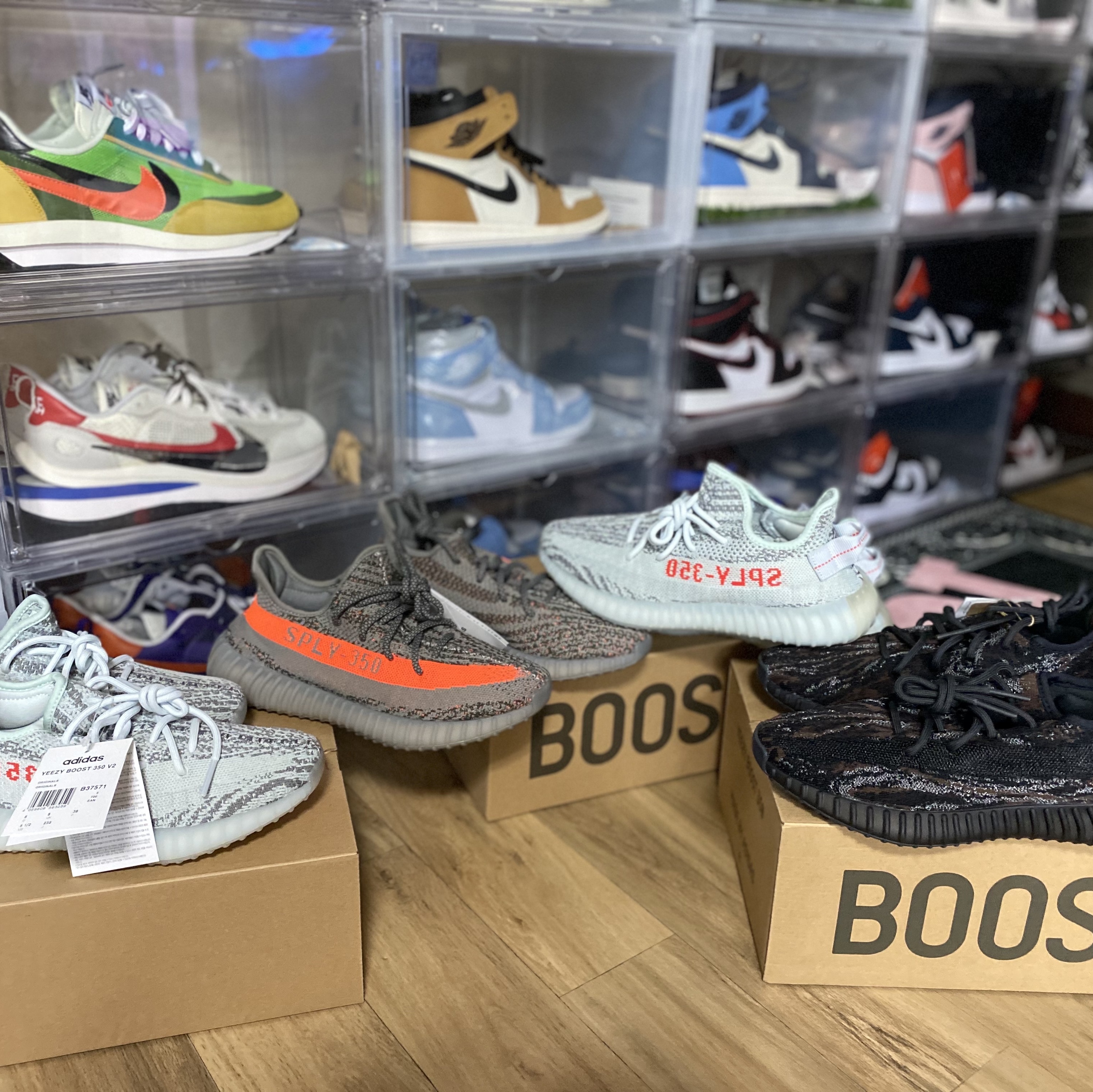 Adidas Yeezy Boost 350 V2 Blue Tint 2017, Adidas Yeezy Boost 350 V2 Beluga - Reflective 착용 스타일