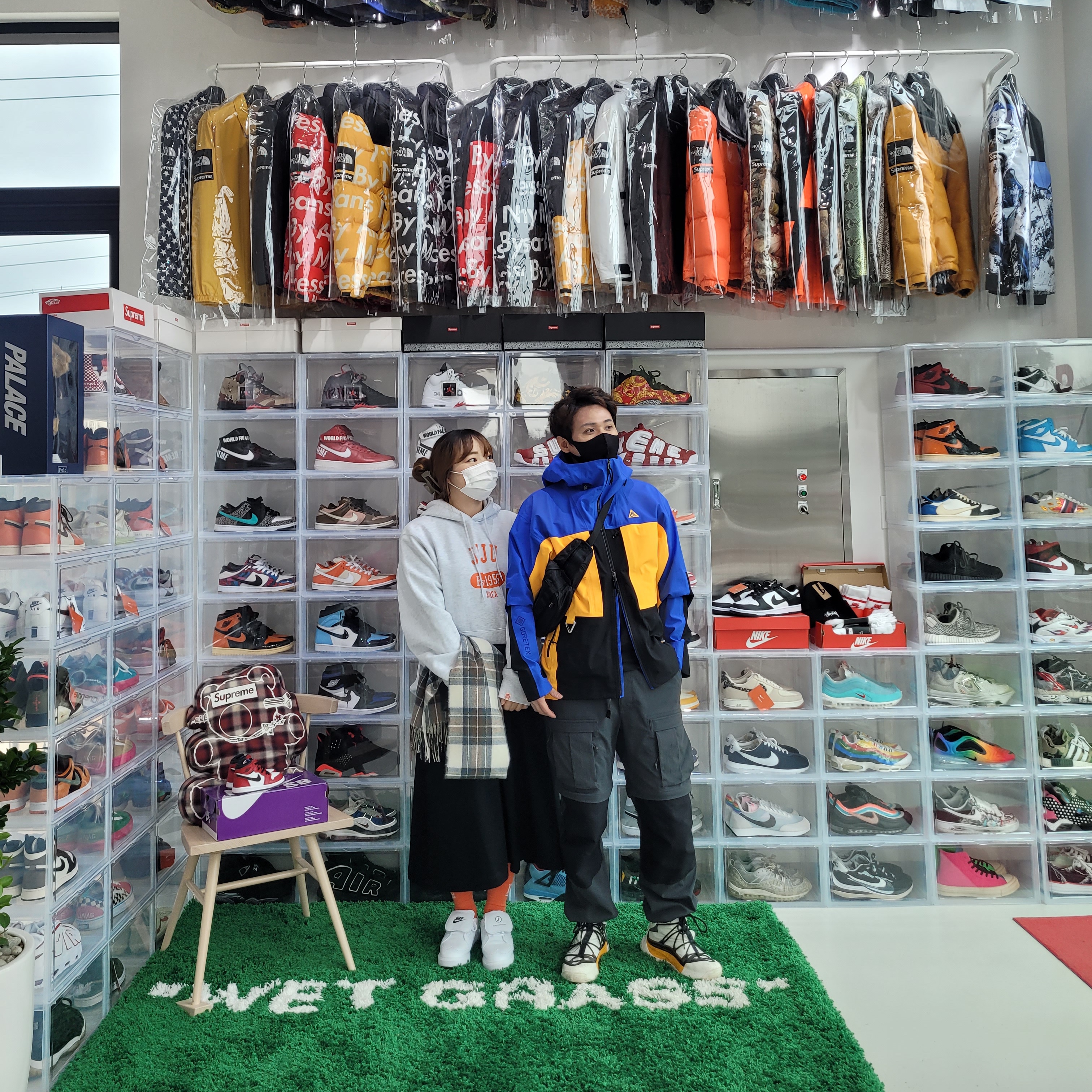 Nike ACG Smith Summit Cargo Pants Dark Smoke Grey - Asia, Nike ACG Terra Antarktik Gore-Tex Summit White 착용 스타일