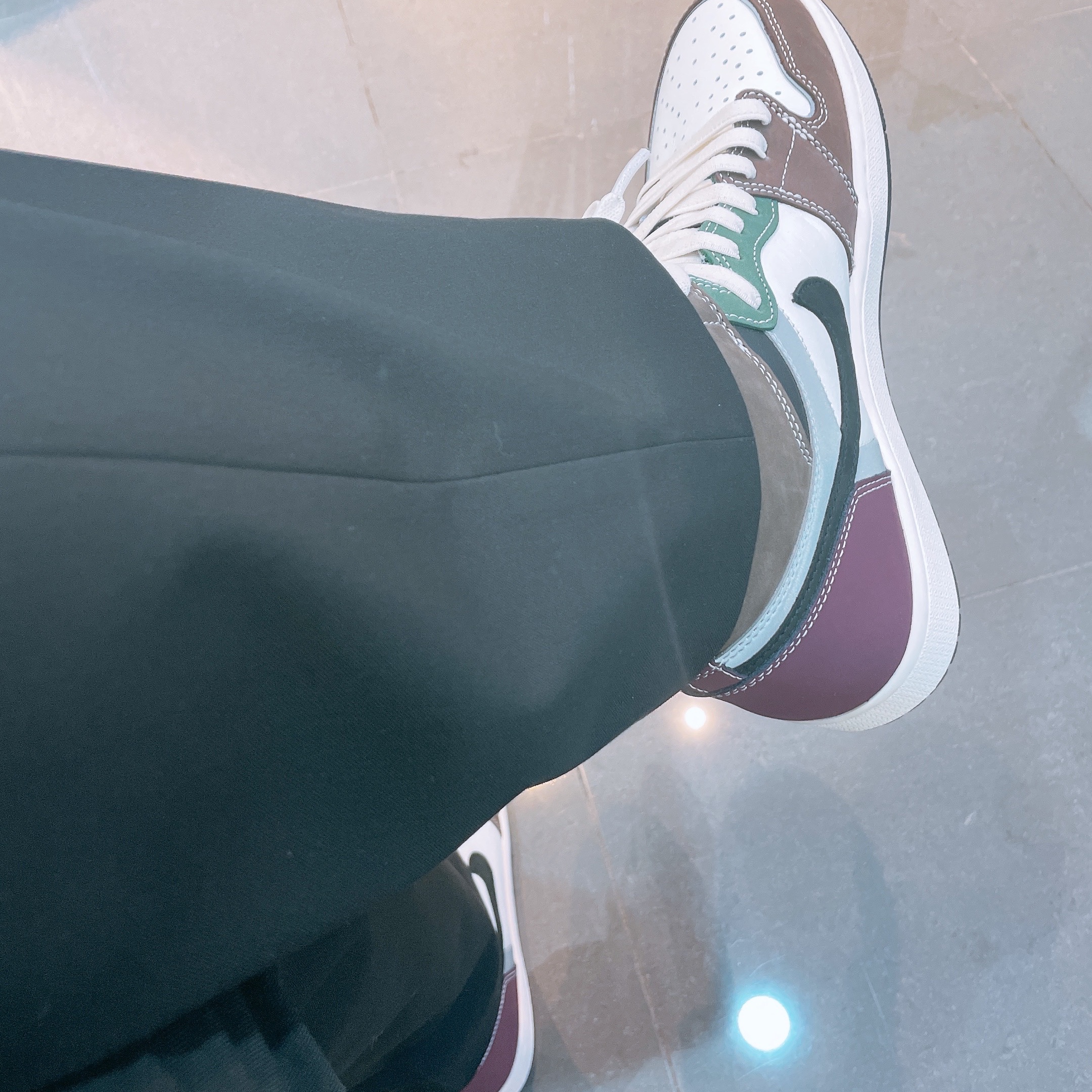 Jordan 1 Retro High OG Craft 착용 스타일 - 1