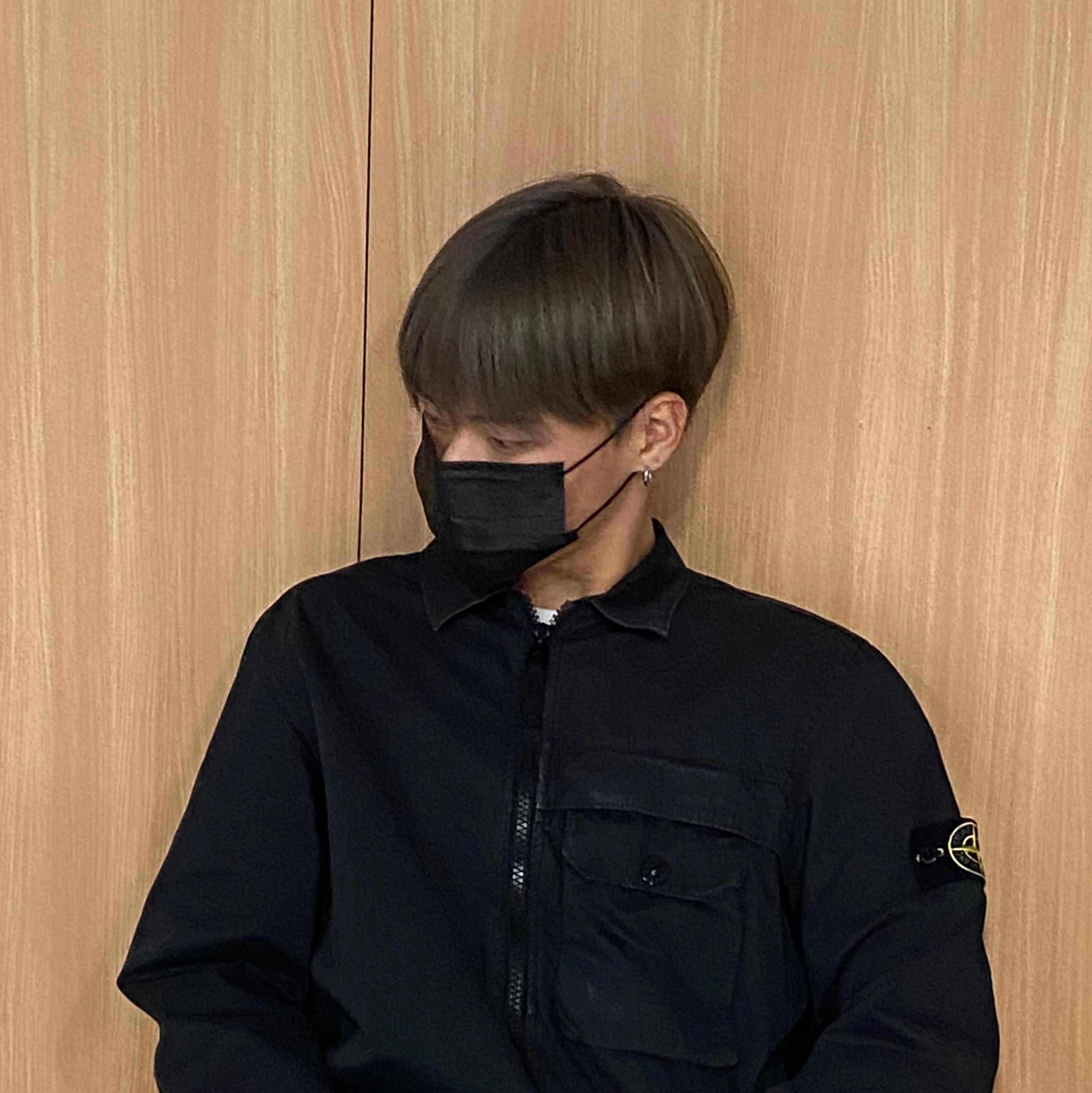 Stone Island 117WN T.CO+OLD Overshirt Navy Blue - 21SS 착용 스타일 - 3