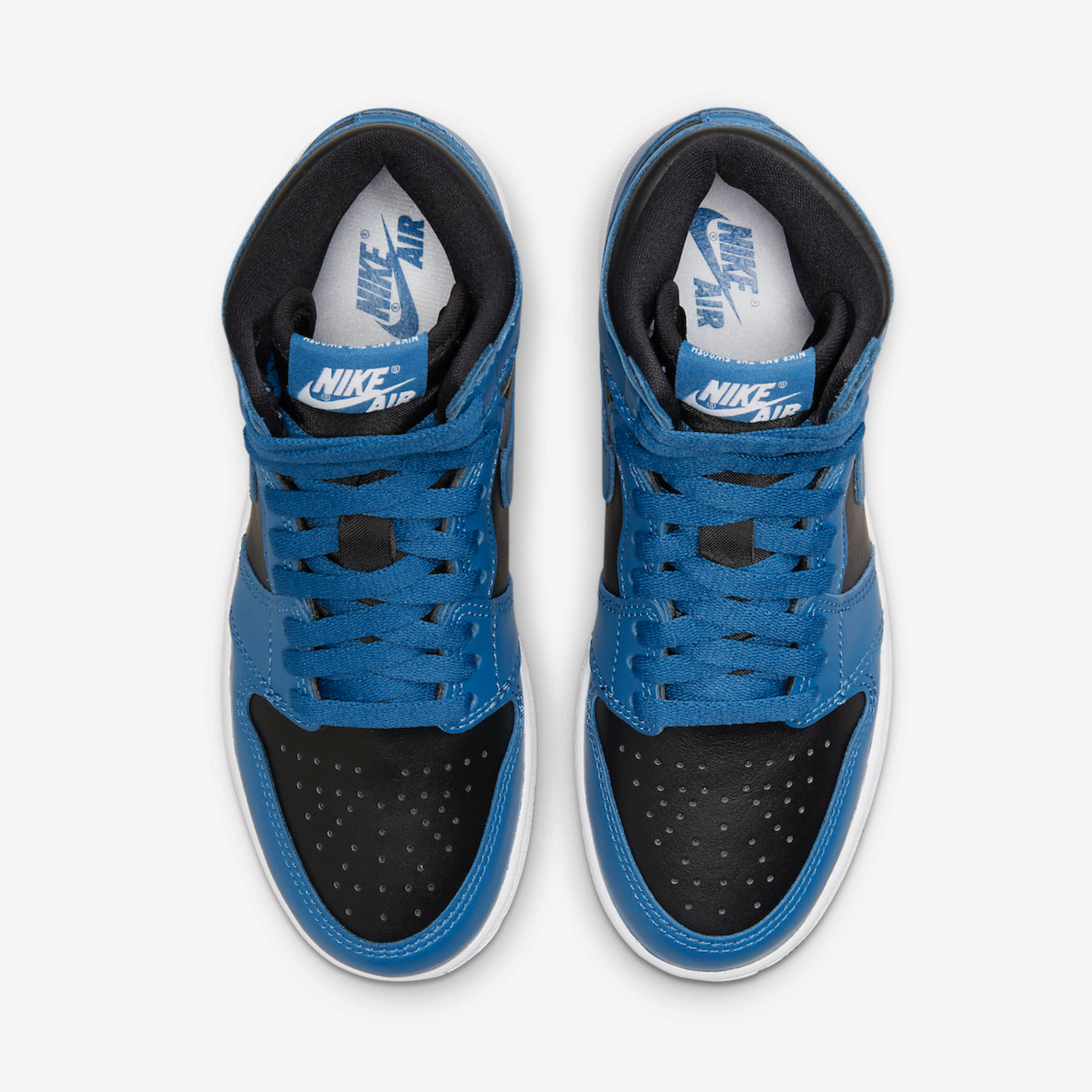 Jordan 1 Retro High OG Dark Marina Blue, (GS) Jordan 1 Retro High OG Dark Marina Blue 착용 스타일 - 4