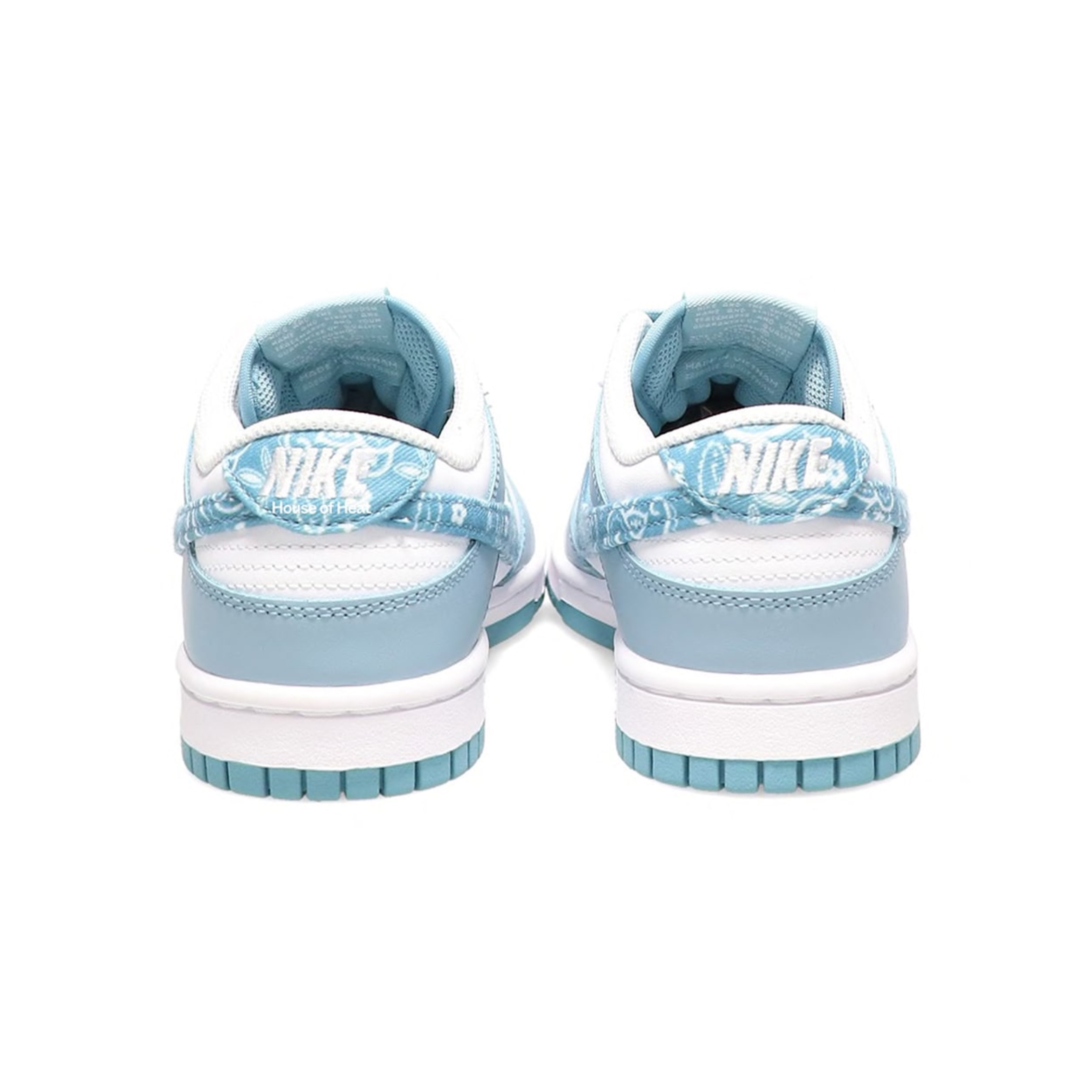 (W) Nike Dunk Low Essential Blue Paisley 착용 스타일 - 5