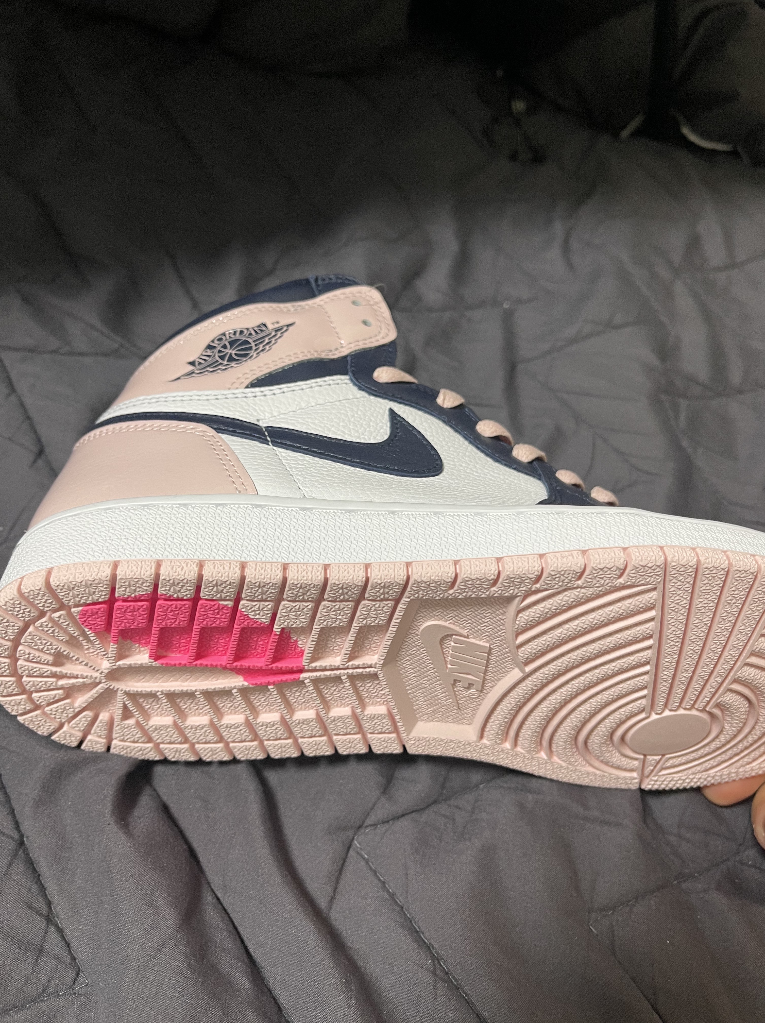 (W) Jordan 1 Retro High OG Atmosphere 착용 스타일 - 2