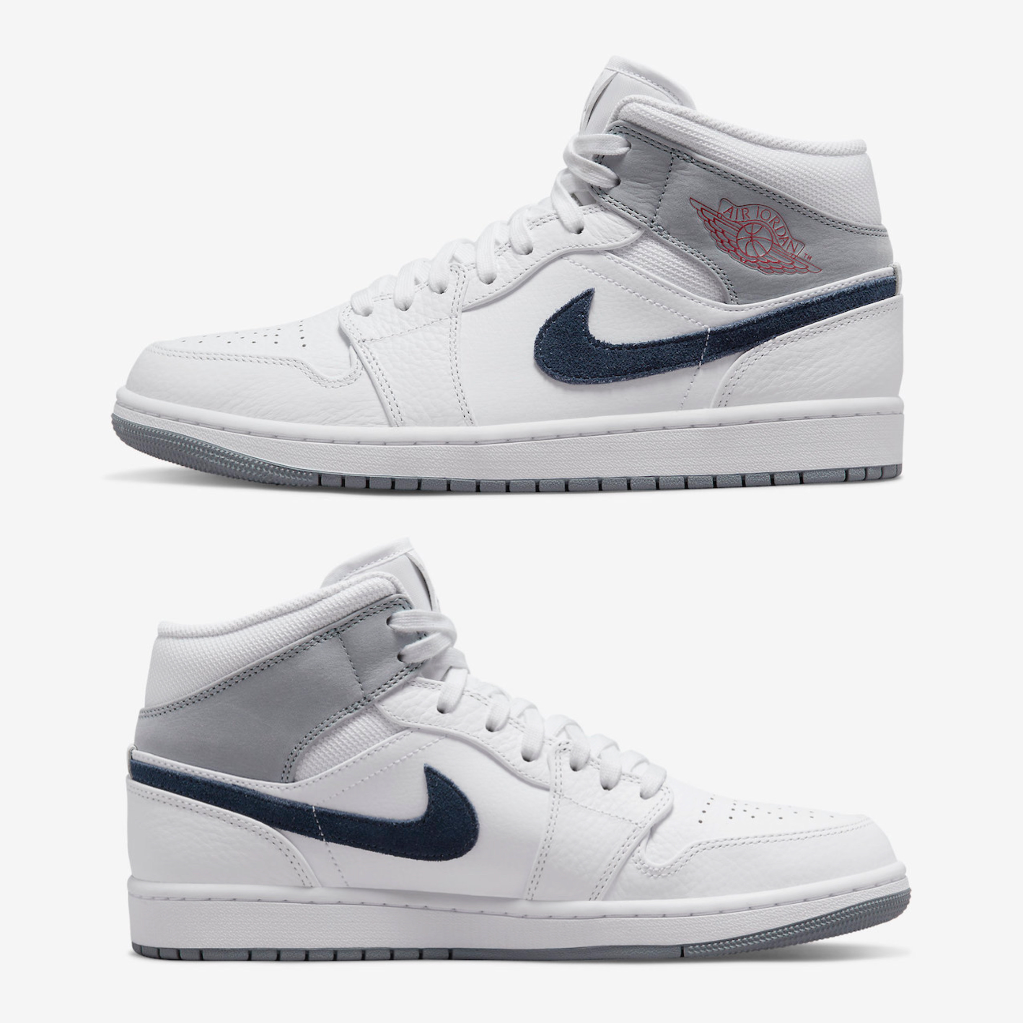Jordan 1 Mid Paris 착용 스타일 - 3