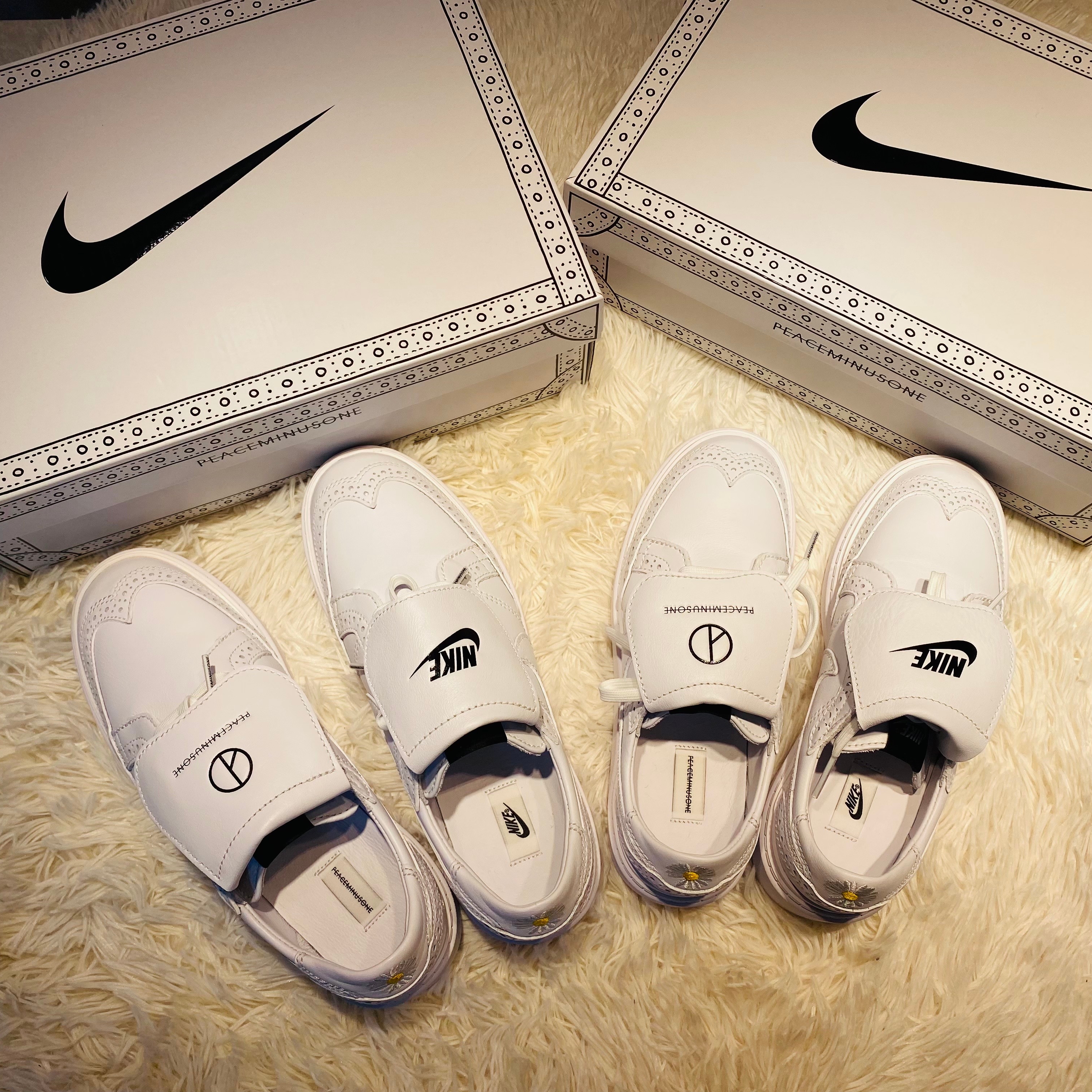 Nike x Peaceminusone Kwondo1 White 착용 스타일