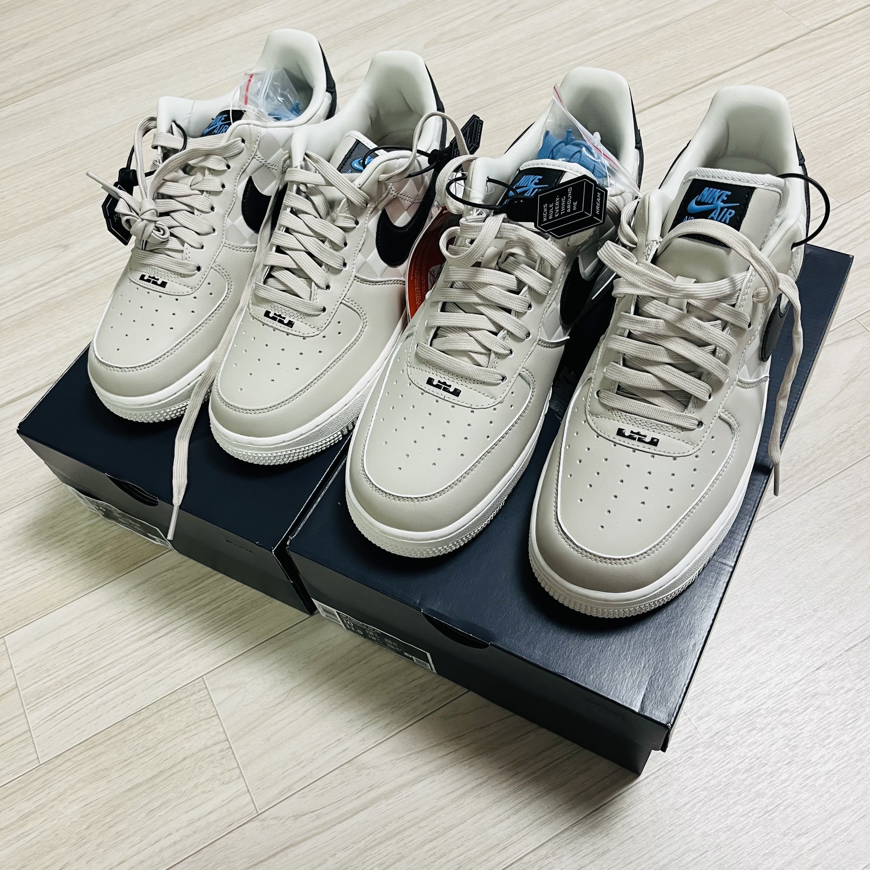 Nike Air Force 1 '07 QS LBJ 착용 스타일
