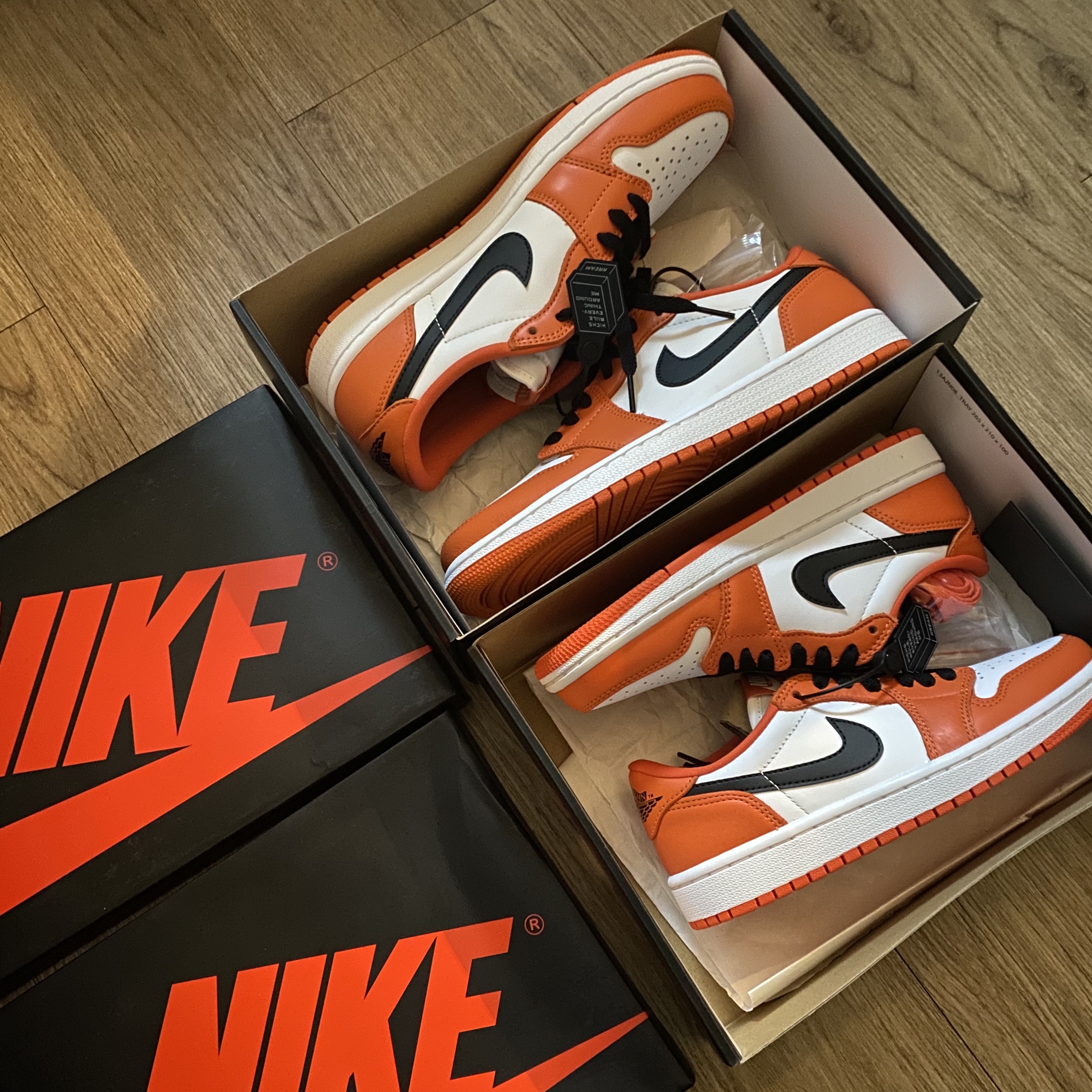 Jordan 1 Low OG Starfish, (W) Jordan 1 Low OG Starfish 착용 스타일 - 1