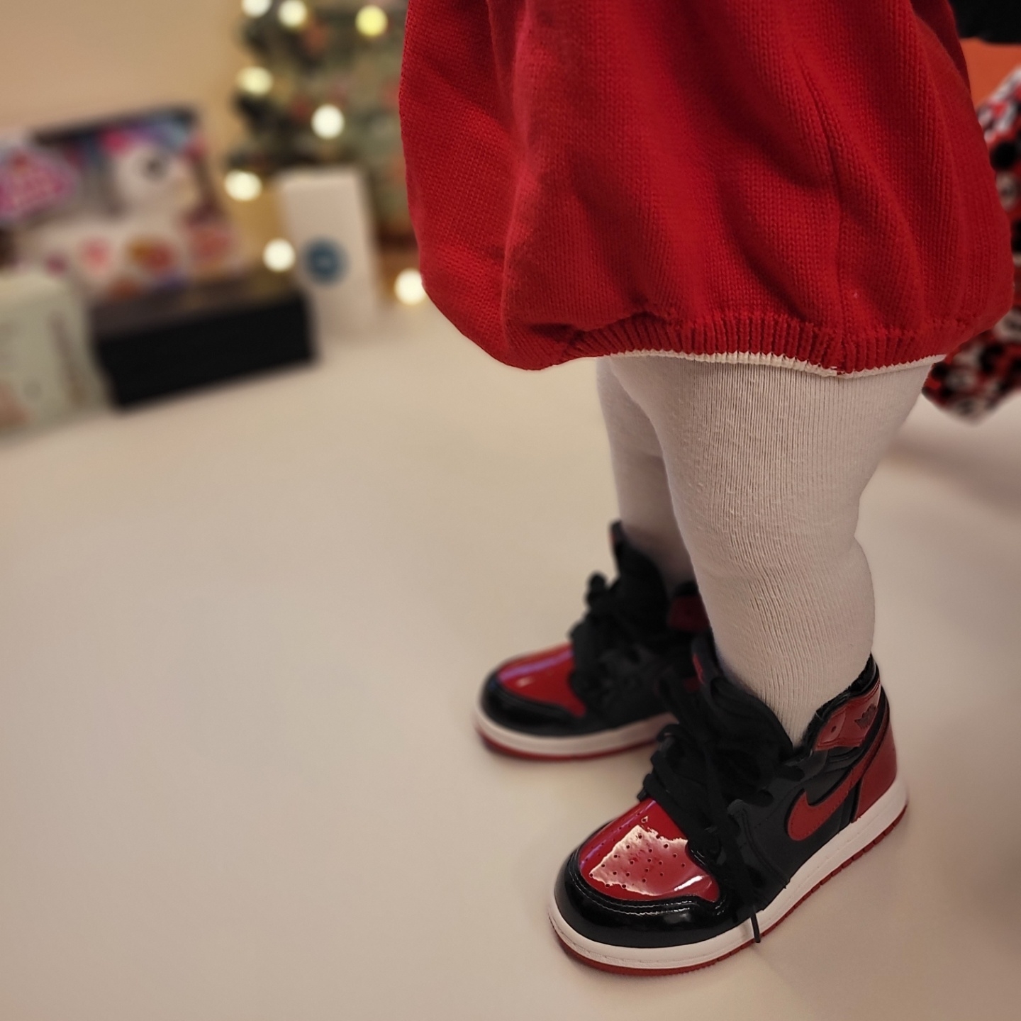 (TD) Jordan 1 Retro High OG Patent Bred 착용 스타일