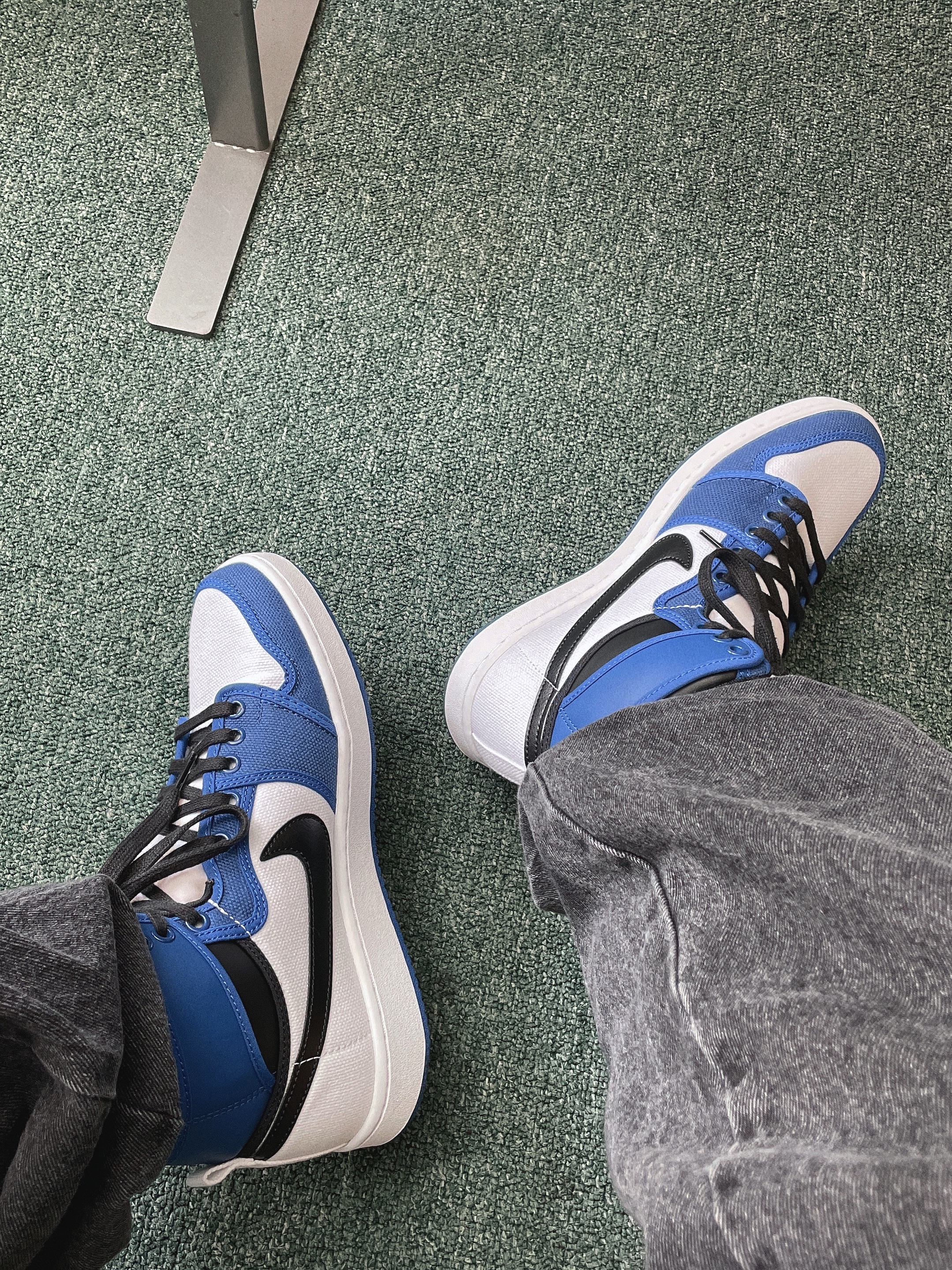 Jordan 1 KO Storm Blue 착용 스타일