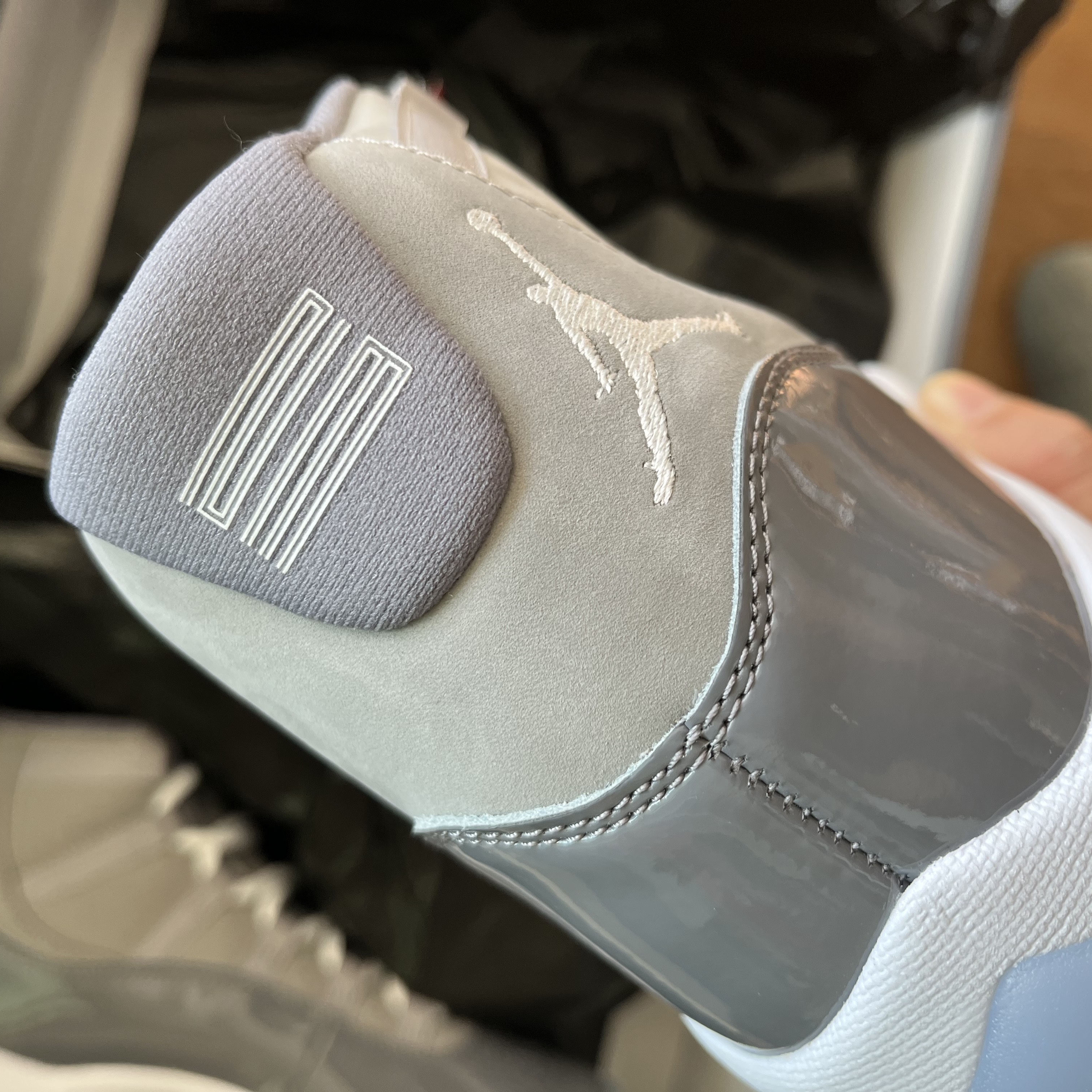 Jordan 11 Retro Cool Grey 2021, (GS) Jordan 11 Retro Cool Grey 2021 착용 스타일 - 3