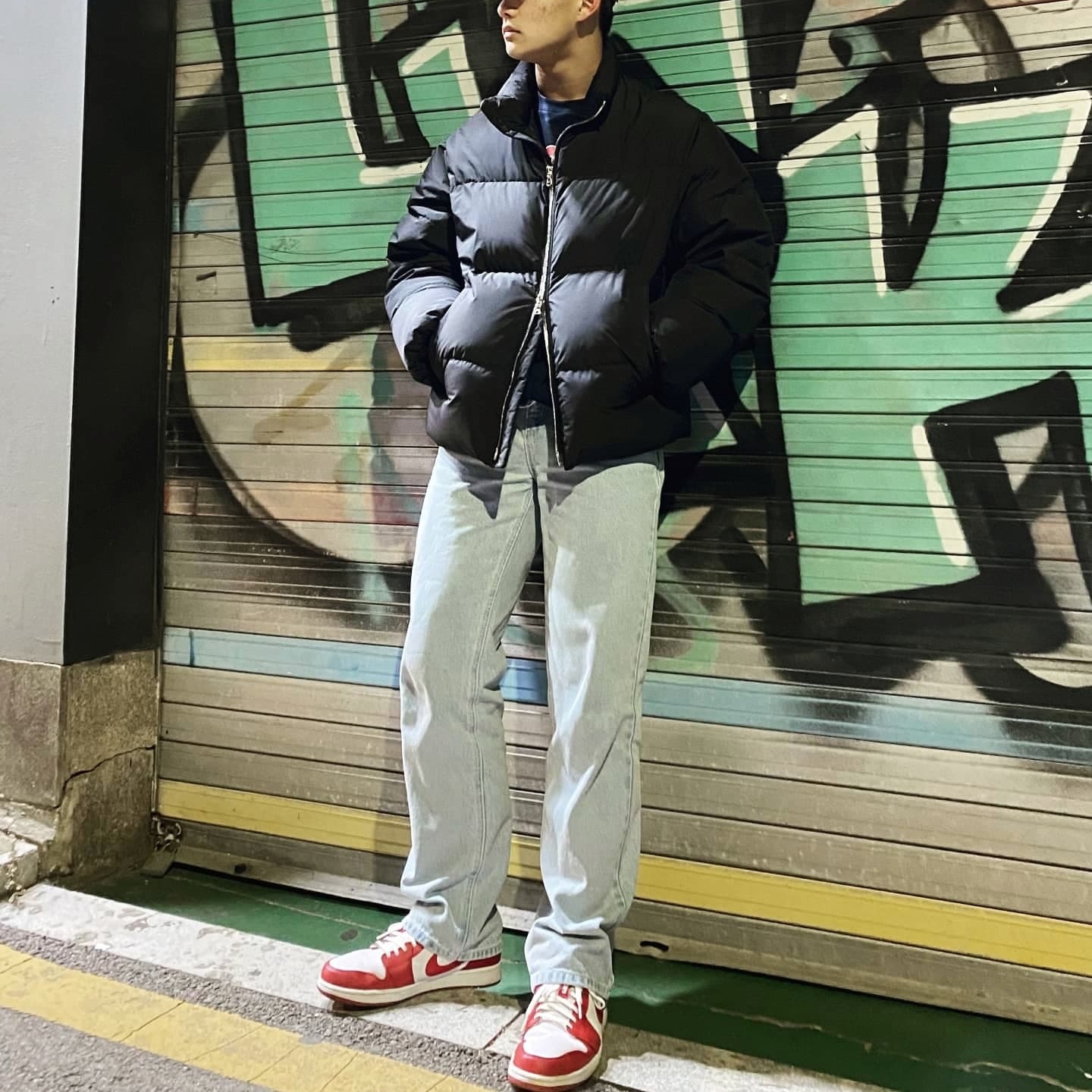 Jordan 1 Low Gym Red White 착용 스타일