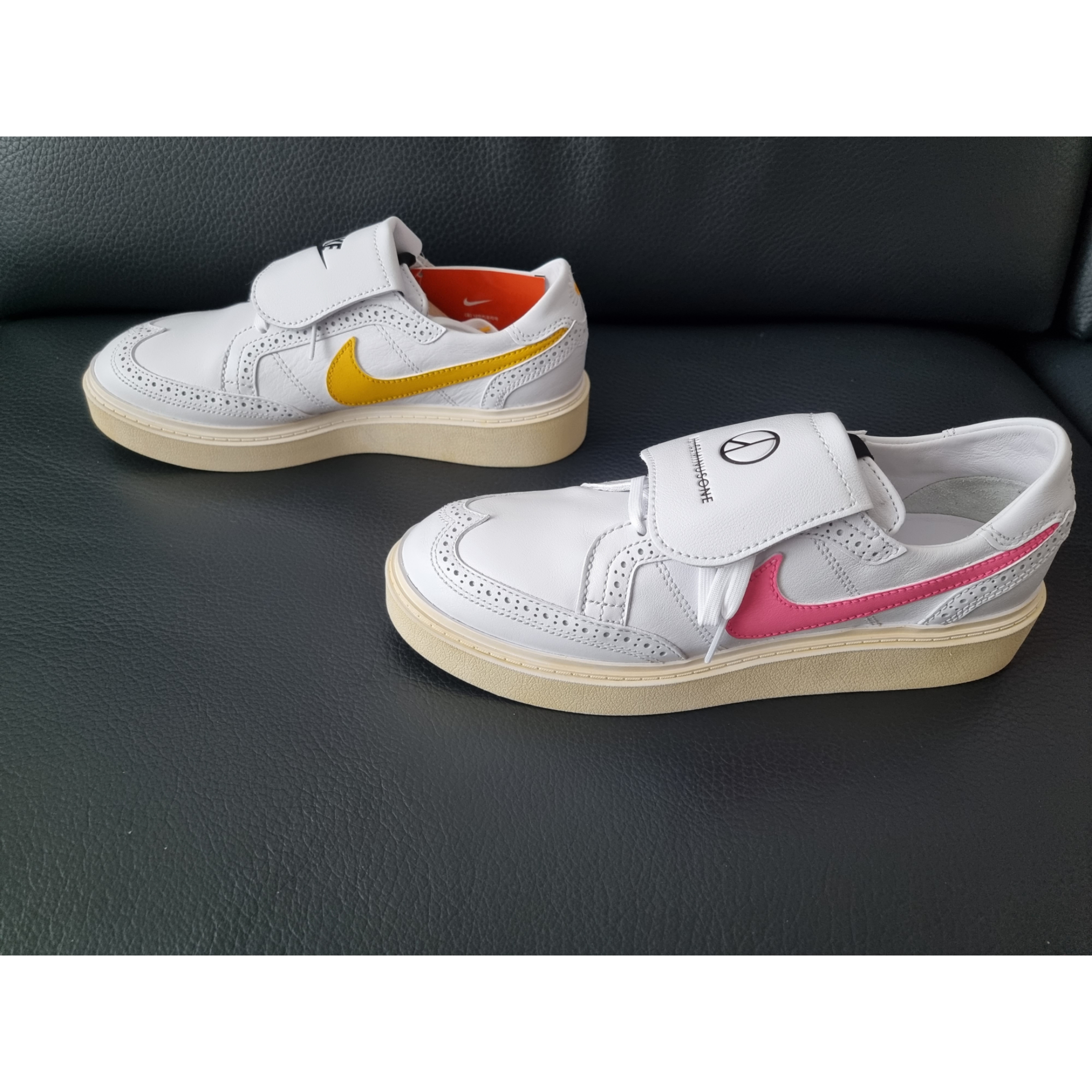 Nike x Peaceminusone Kwondo1 White 착용 스타일 - 1