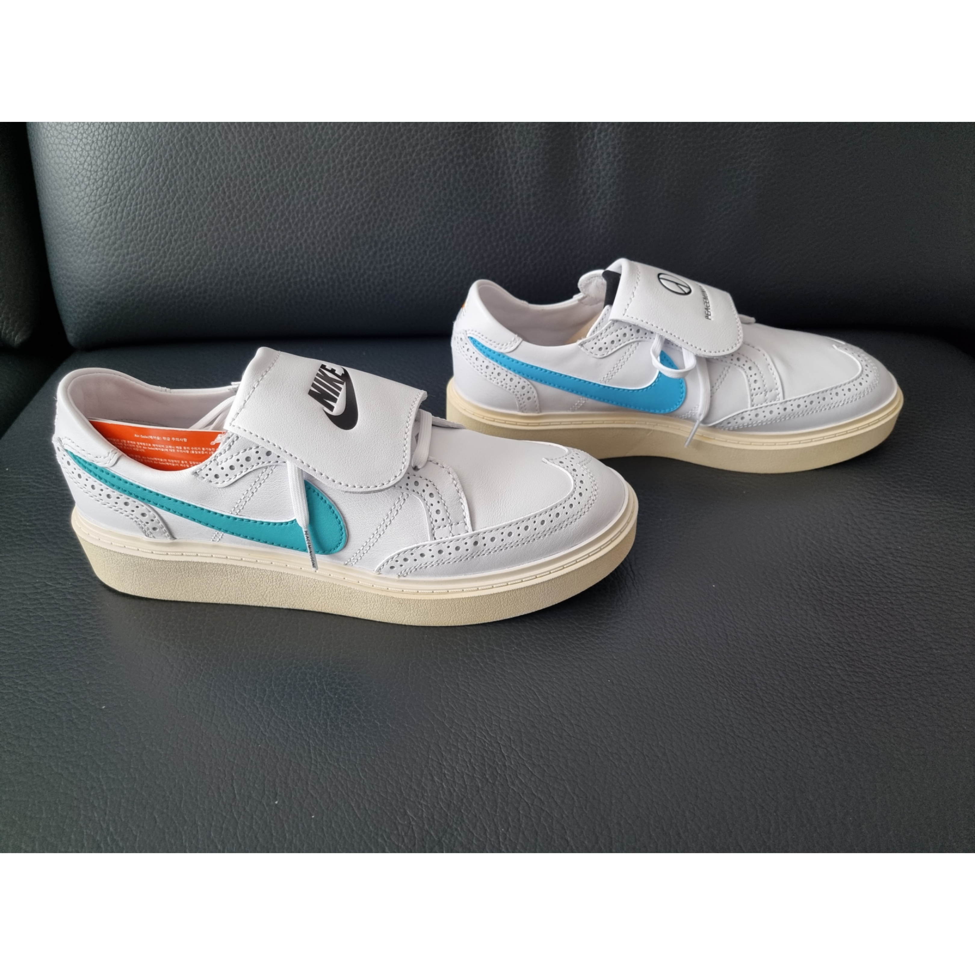 Nike x Peaceminusone Kwondo1 White 착용 스타일 - 2