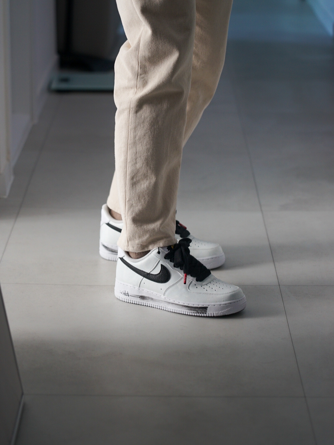 Nike x Peaceminusone Air Force 1 Low Para-Noise 2.0 착용 스타일