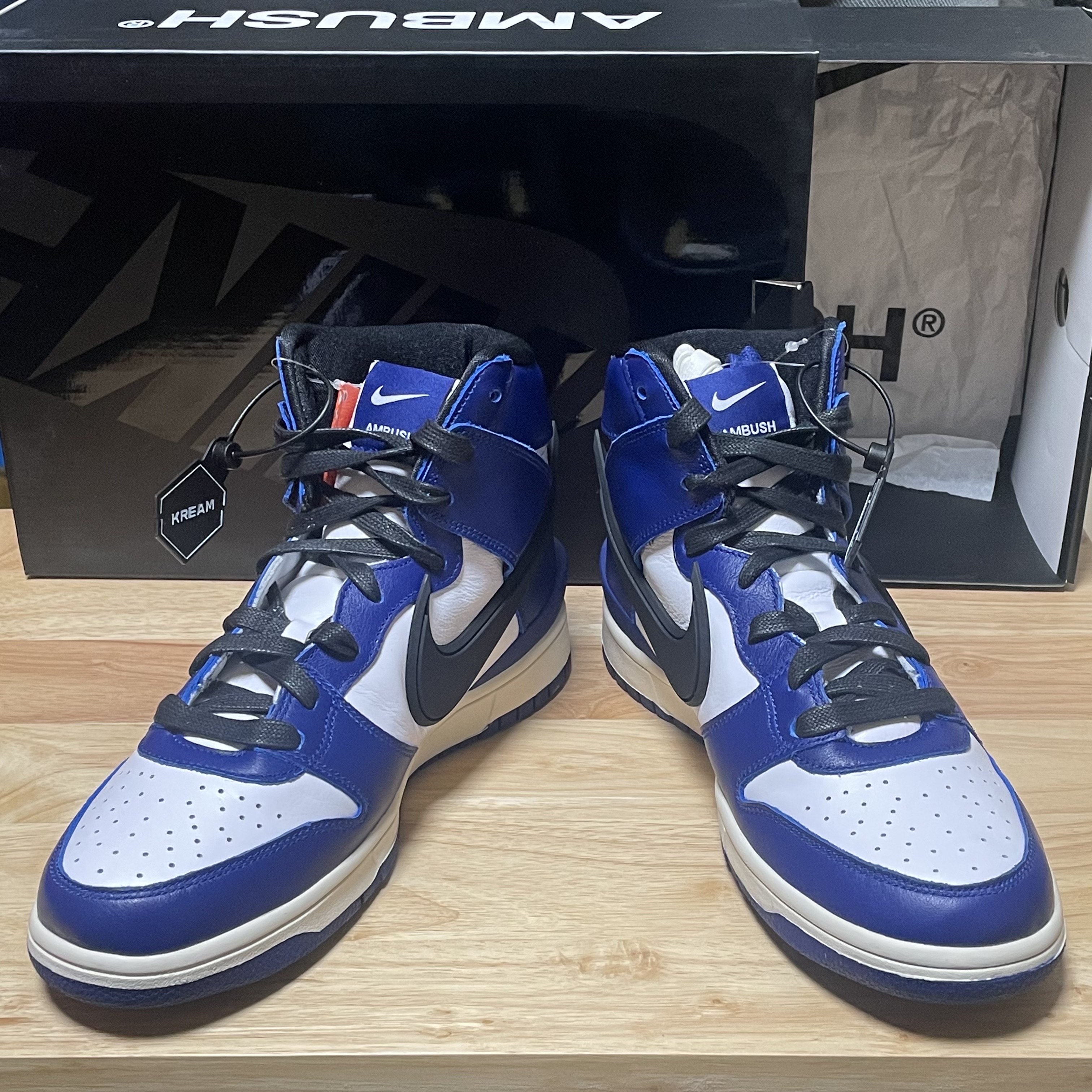 Nike x Ambush Dunk High Deep Royal Blue 착용 스타일 - 3