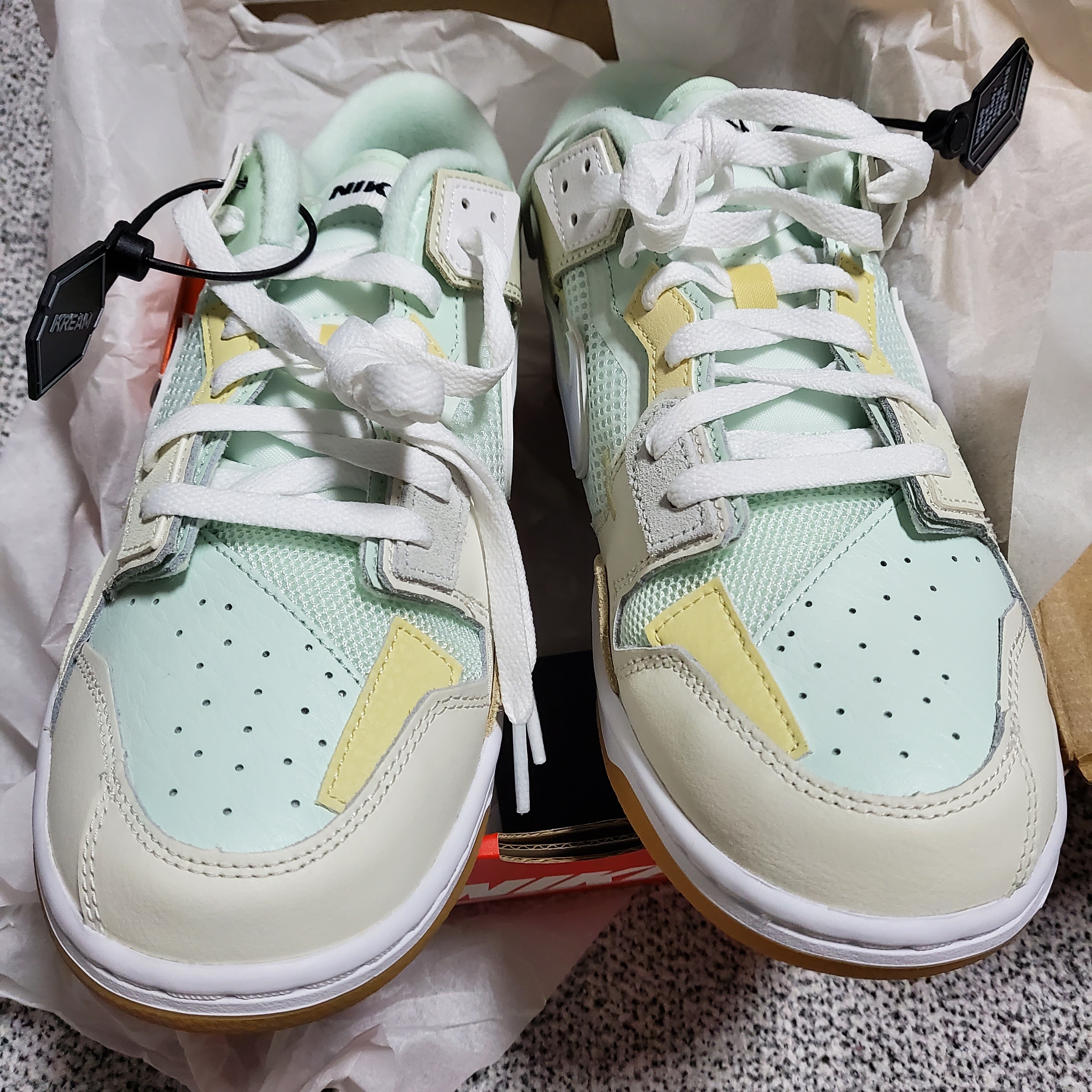 Nike Dunk Scrap Sea Glass 착용 스타일 - 4