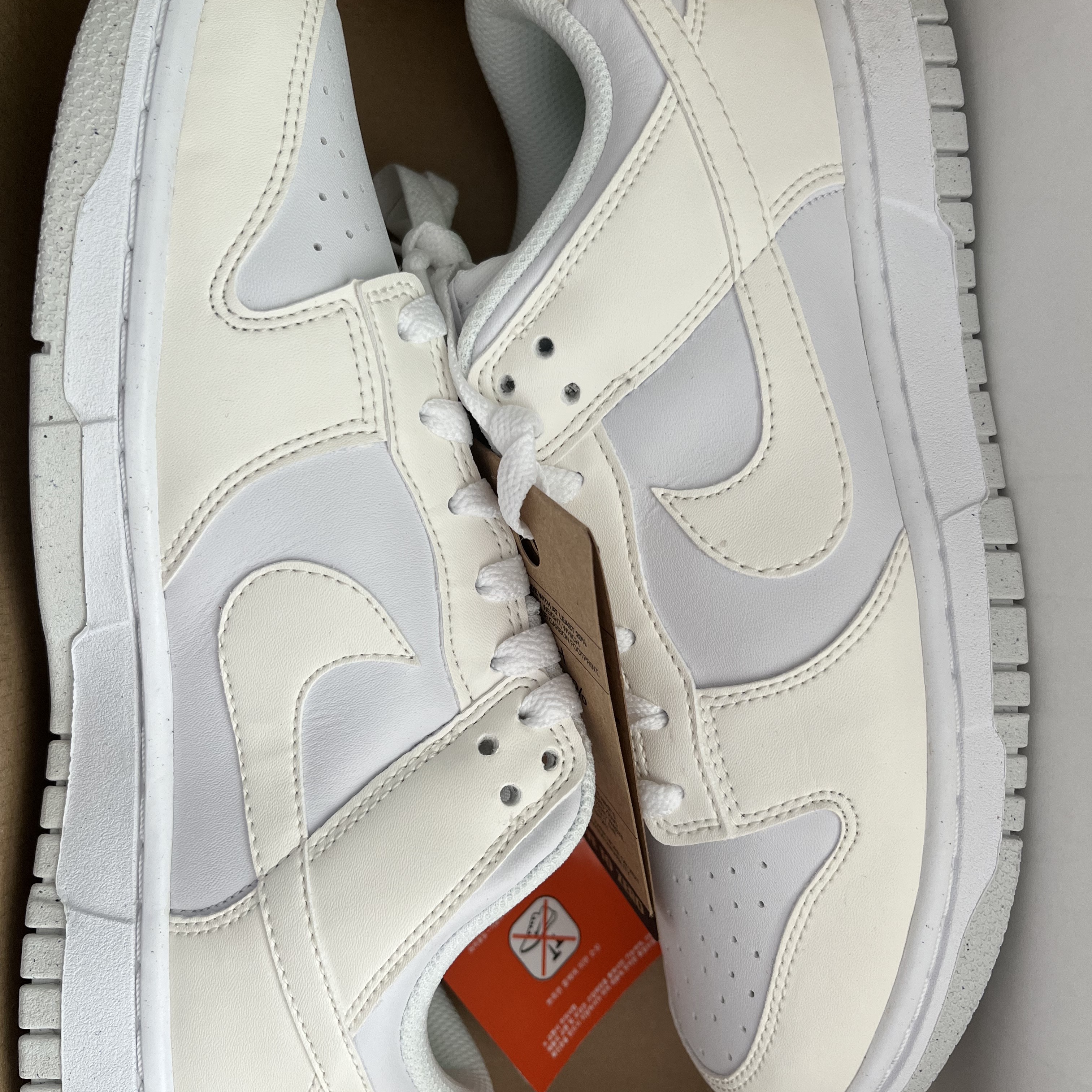 (W) Nike Dunk Low Next Nature Sail 착용 스타일 - 2