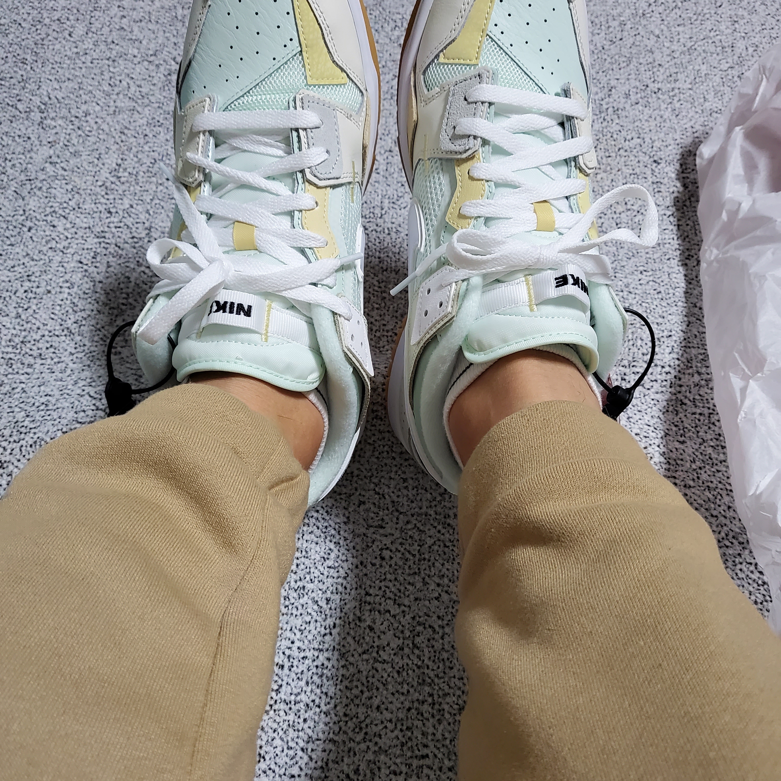 Nike Dunk Scrap Sea Glass 착용 스타일 - 2