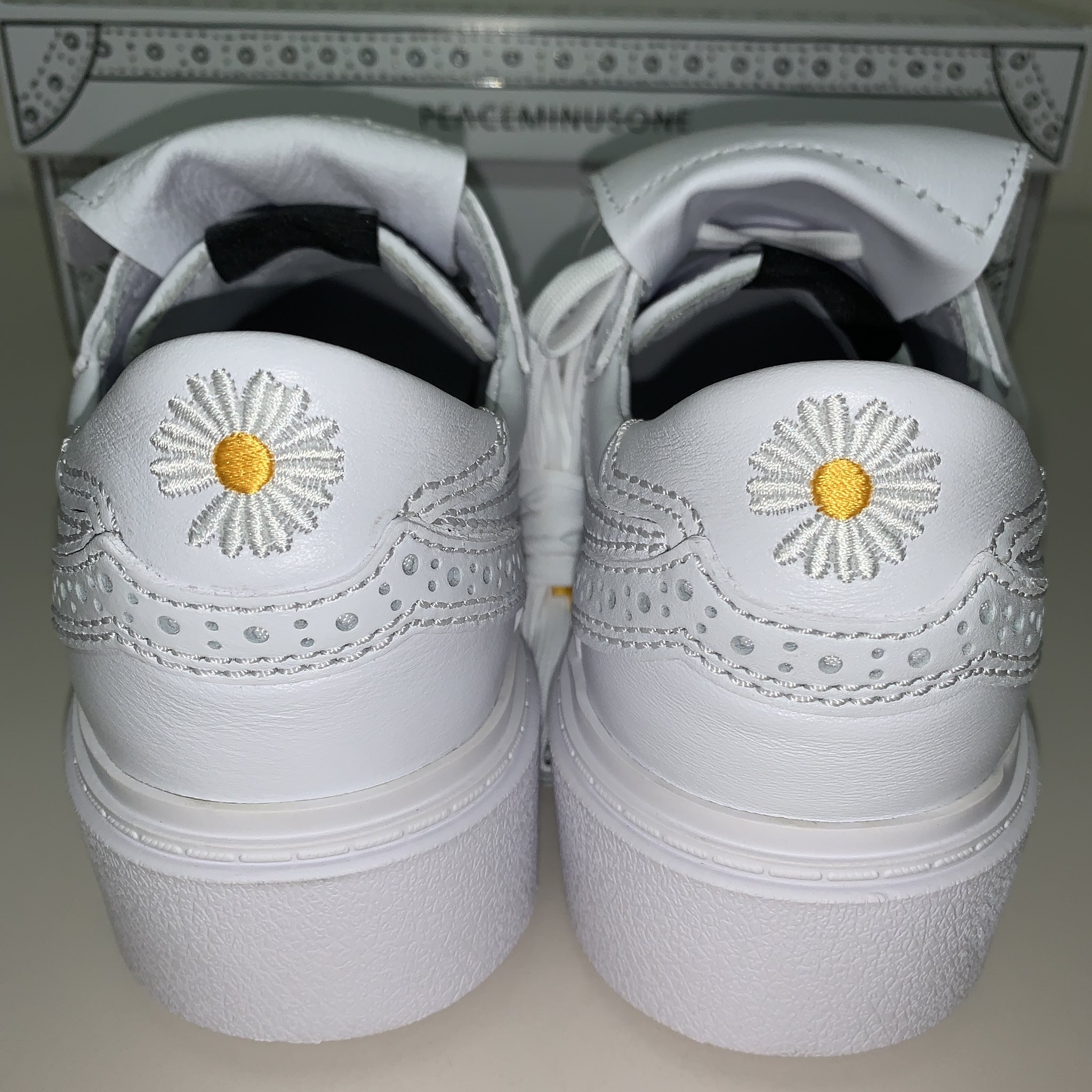 Nike x Peaceminusone Kwondo1 White 착용 스타일 - 2