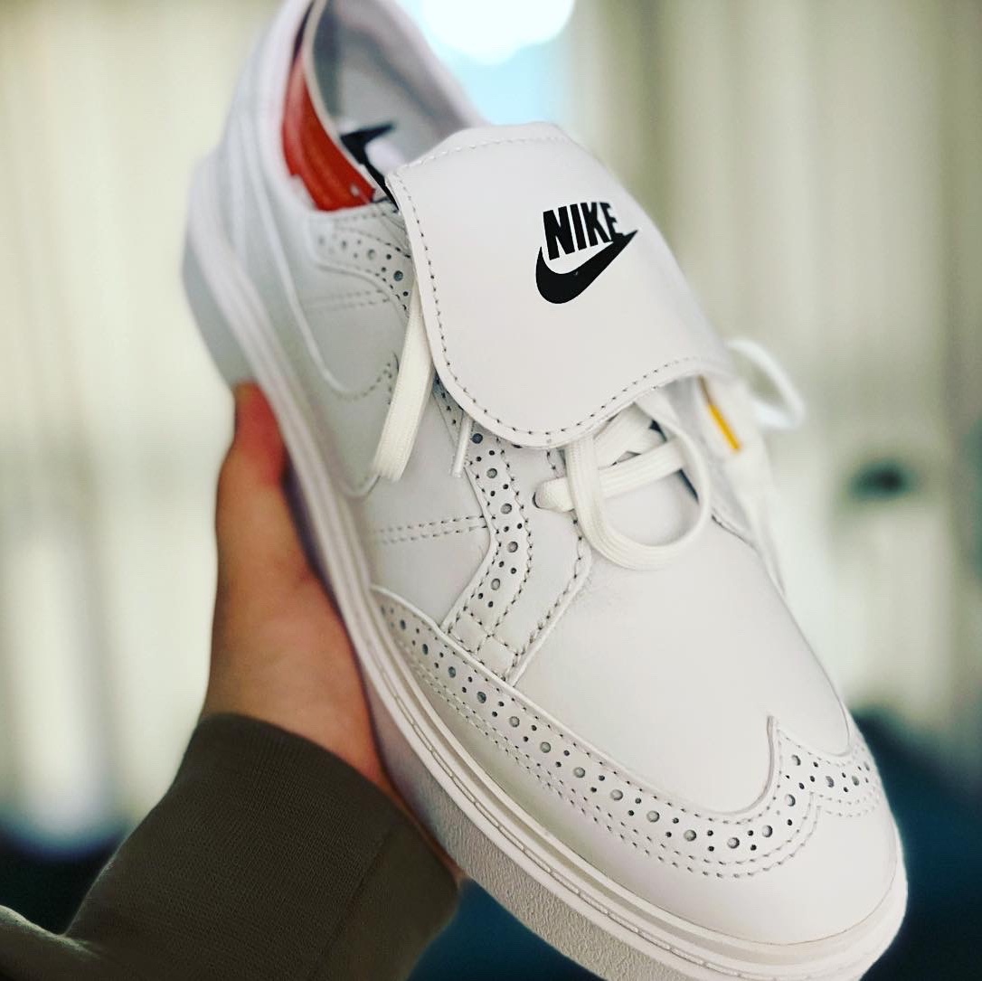Nike x Peaceminusone Kwondo1 White, Nike x Peaceminusone Air Force 1 Low Para-Noise 착용 스타일 - 2