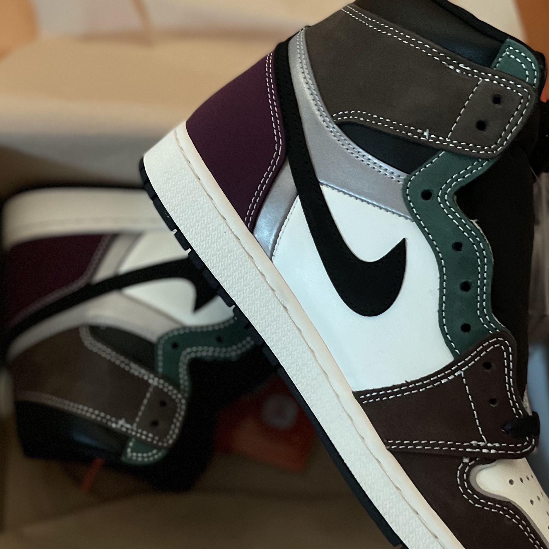 Jordan 1 Retro High OG Craft 착용 스타일 - 1