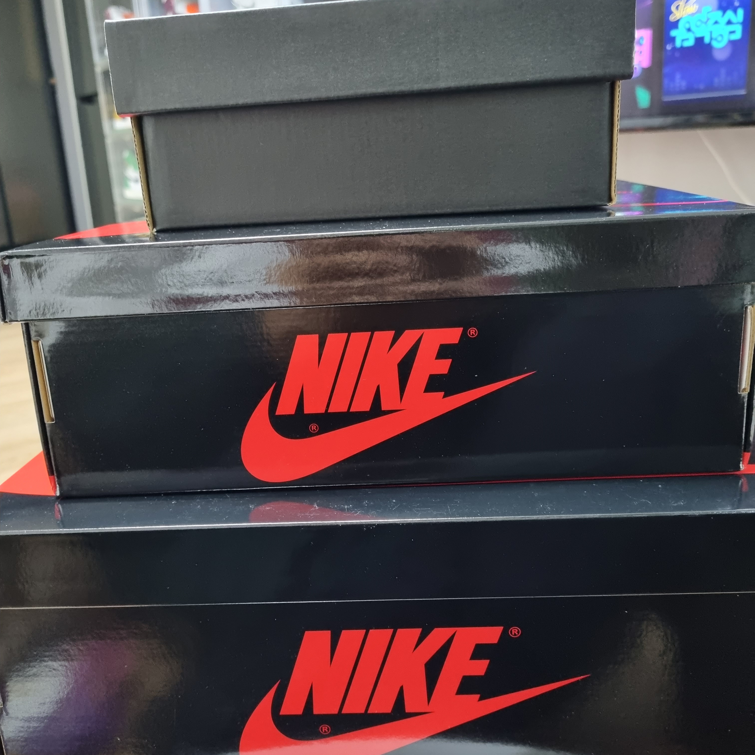 Jordan 1 Retro High OG Patent Bred, (GS) Jordan 1 Retro High OG Patent Bred 착용 스타일 - 1