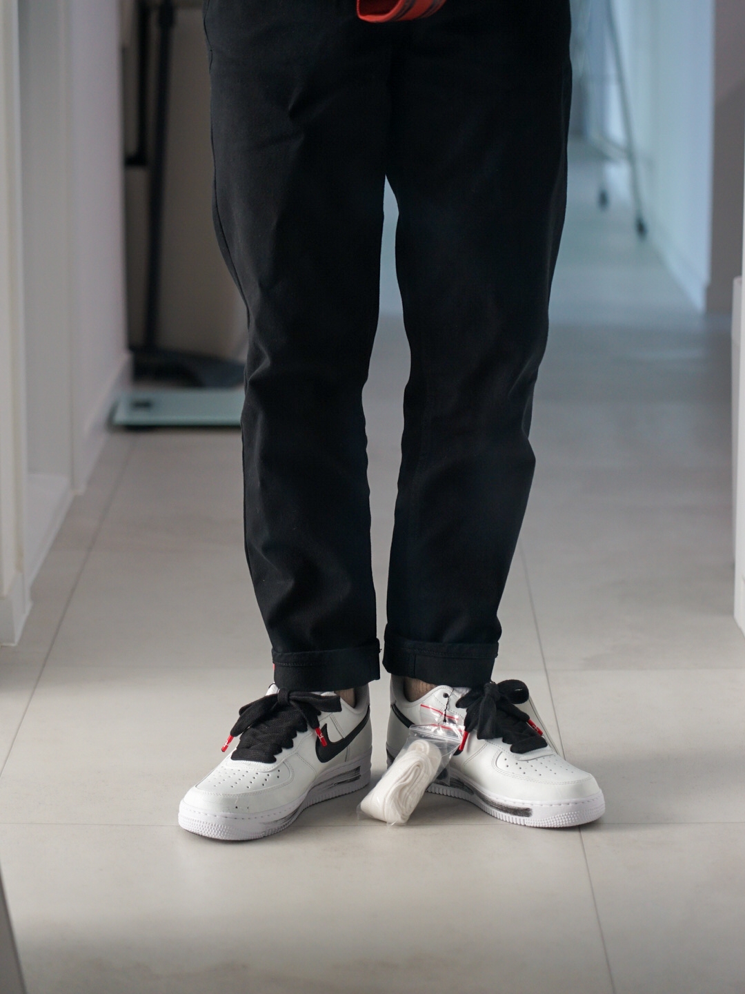 Nike x Peaceminusone Air Force 1 Low Para-Noise 2.0 착용 스타일 - 3