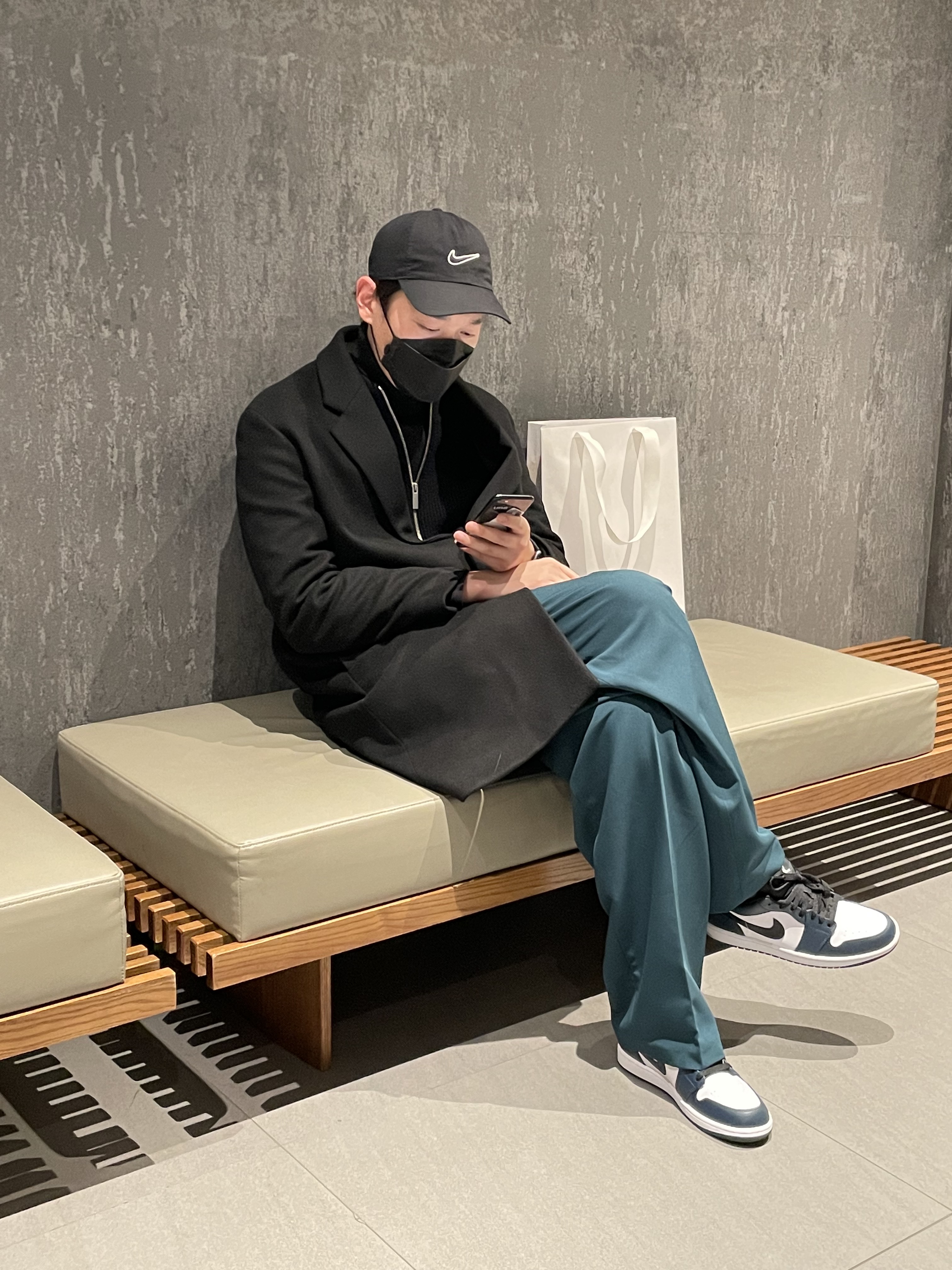 Jordan 1 Low Dark Teal 착용 스타일 - 2