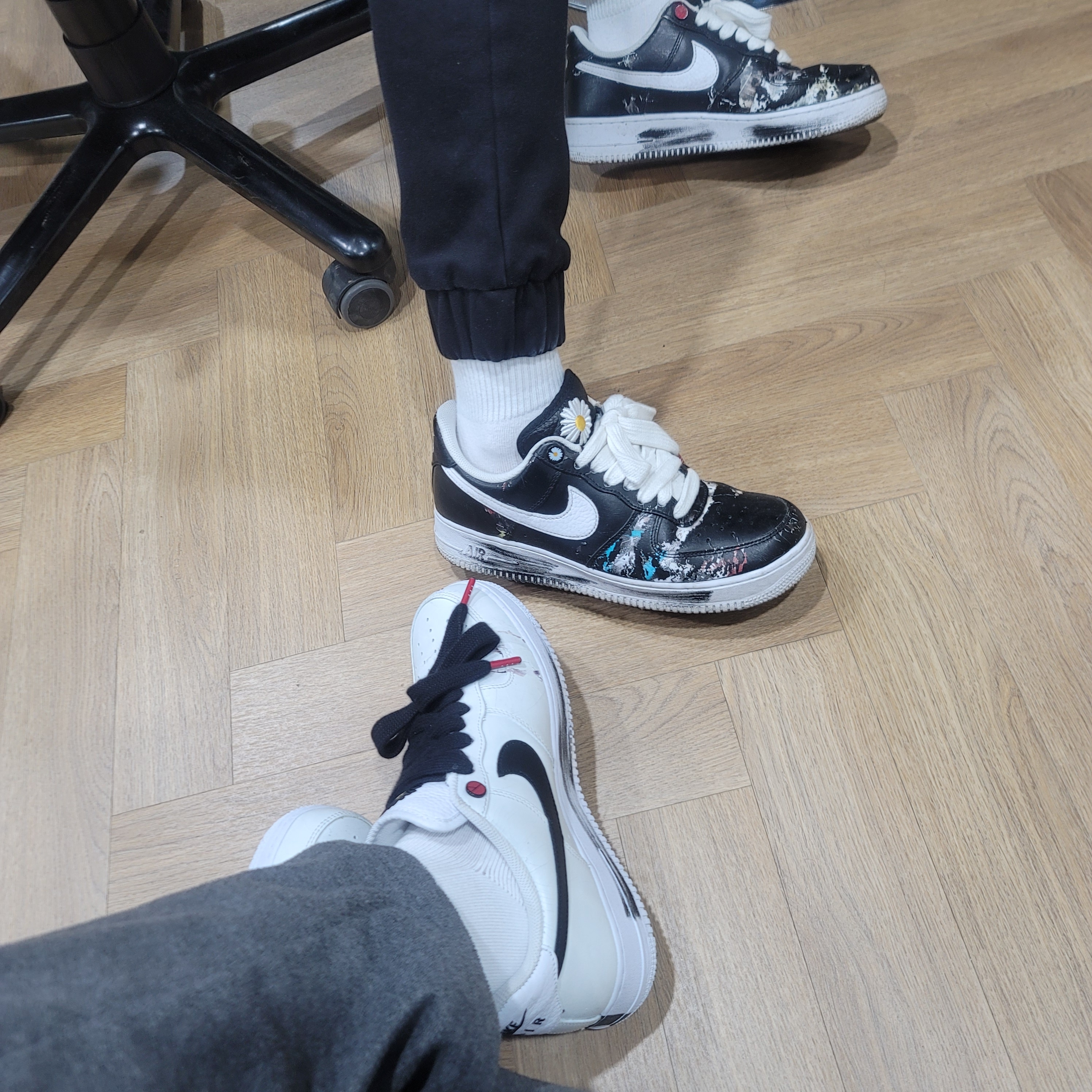 Nike x Peaceminusone Air Force 1 Low Para-Noise 2.0, Nike x Peaceminusone Air Force 1 Low Para-Noise 착용 스타일
