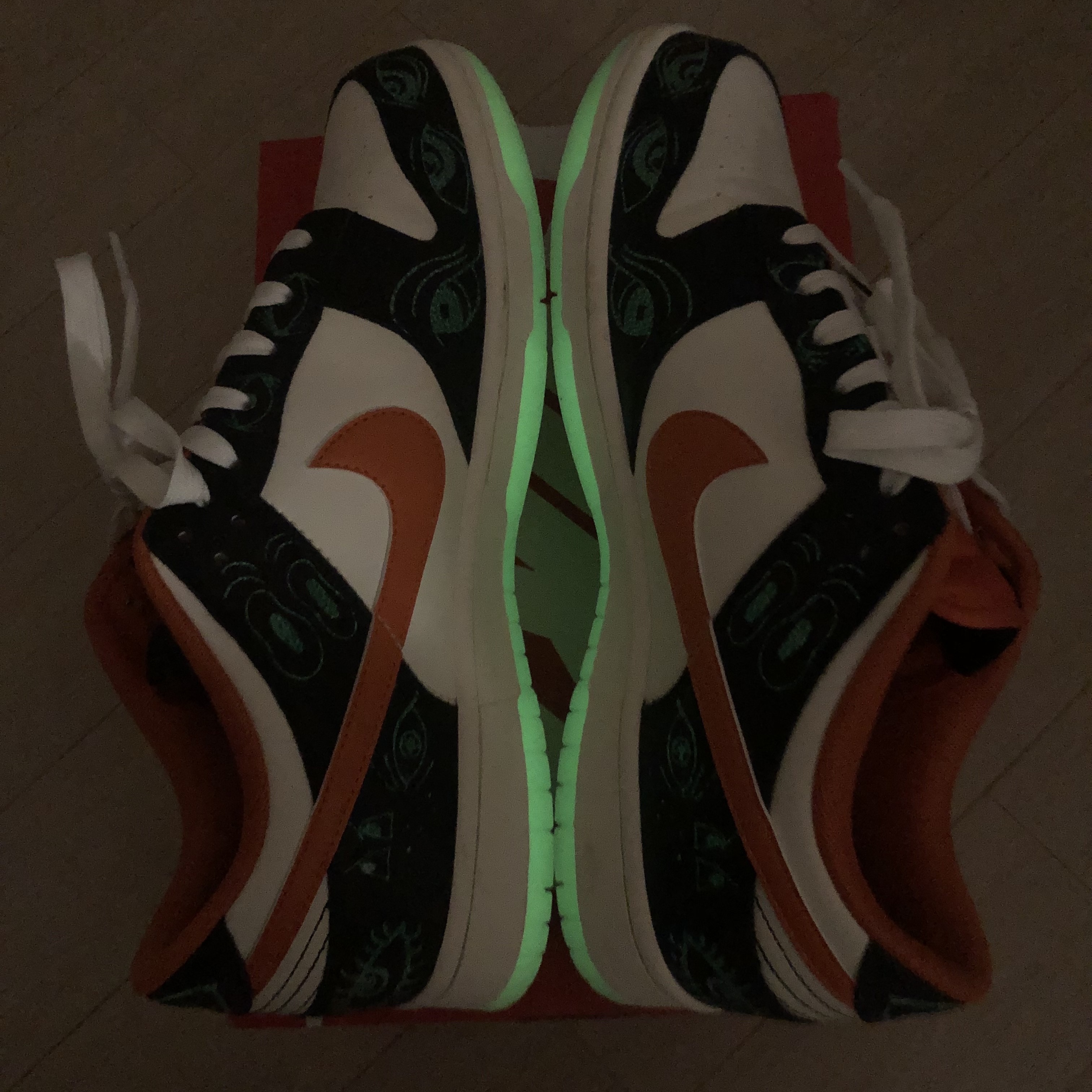 Nike Dunk Low Retro PRM Halloween 착용 스타일 - 2