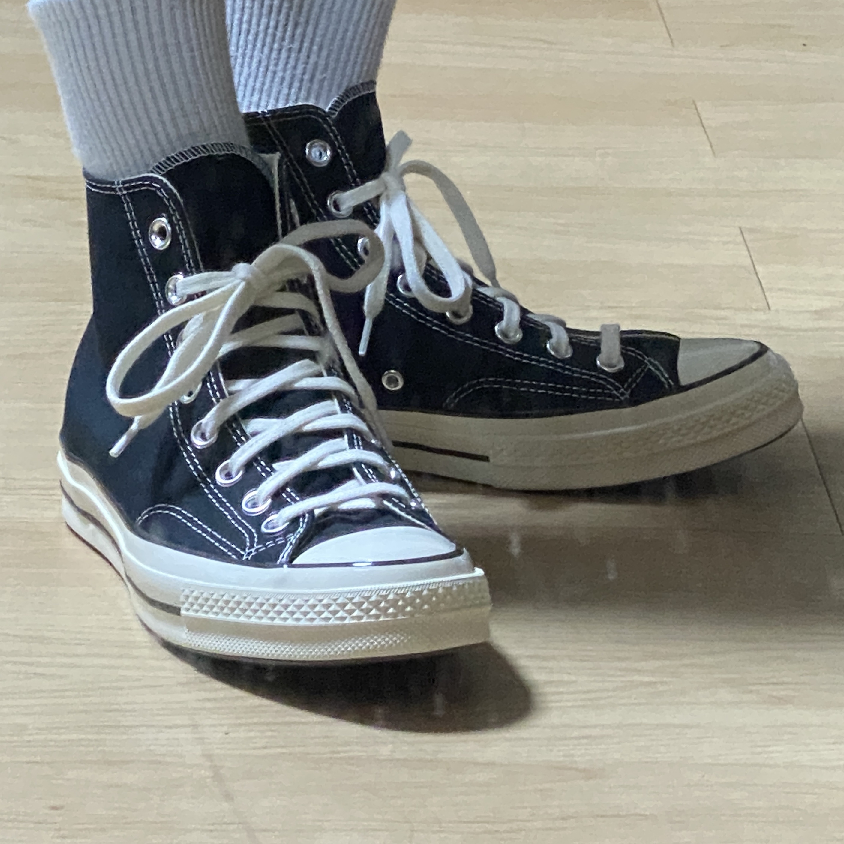 Converse Chuck 70 Hi Black 착용 스타일