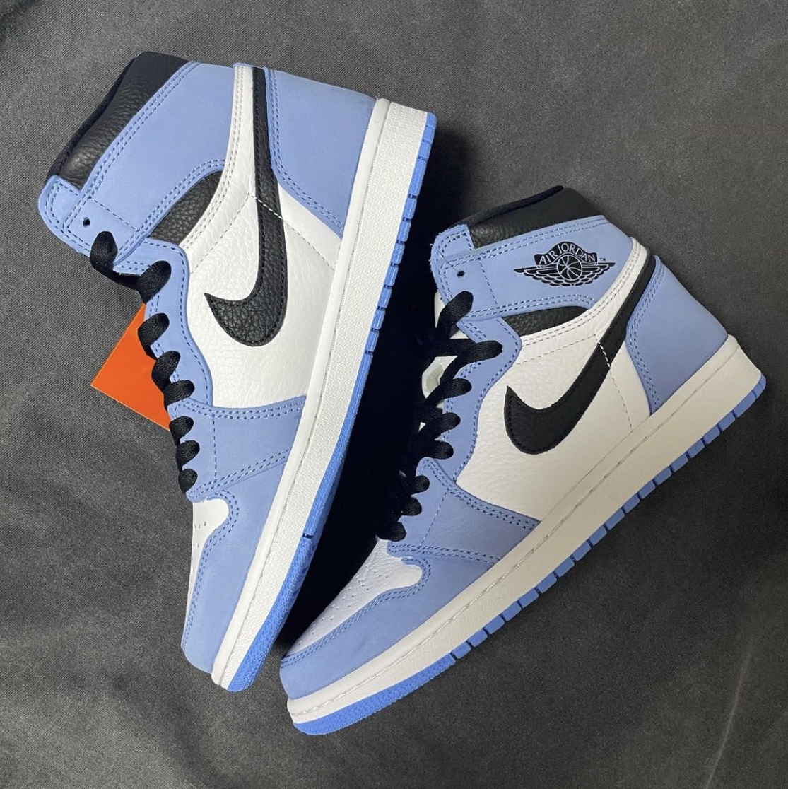 Jordan 1 Retro High OG University Blue 착용 스타일 - 2