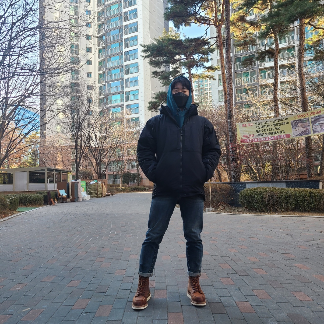 Nike ACG Pullover Hoodie Midnight Turquoise - Asia 착용 스타일
