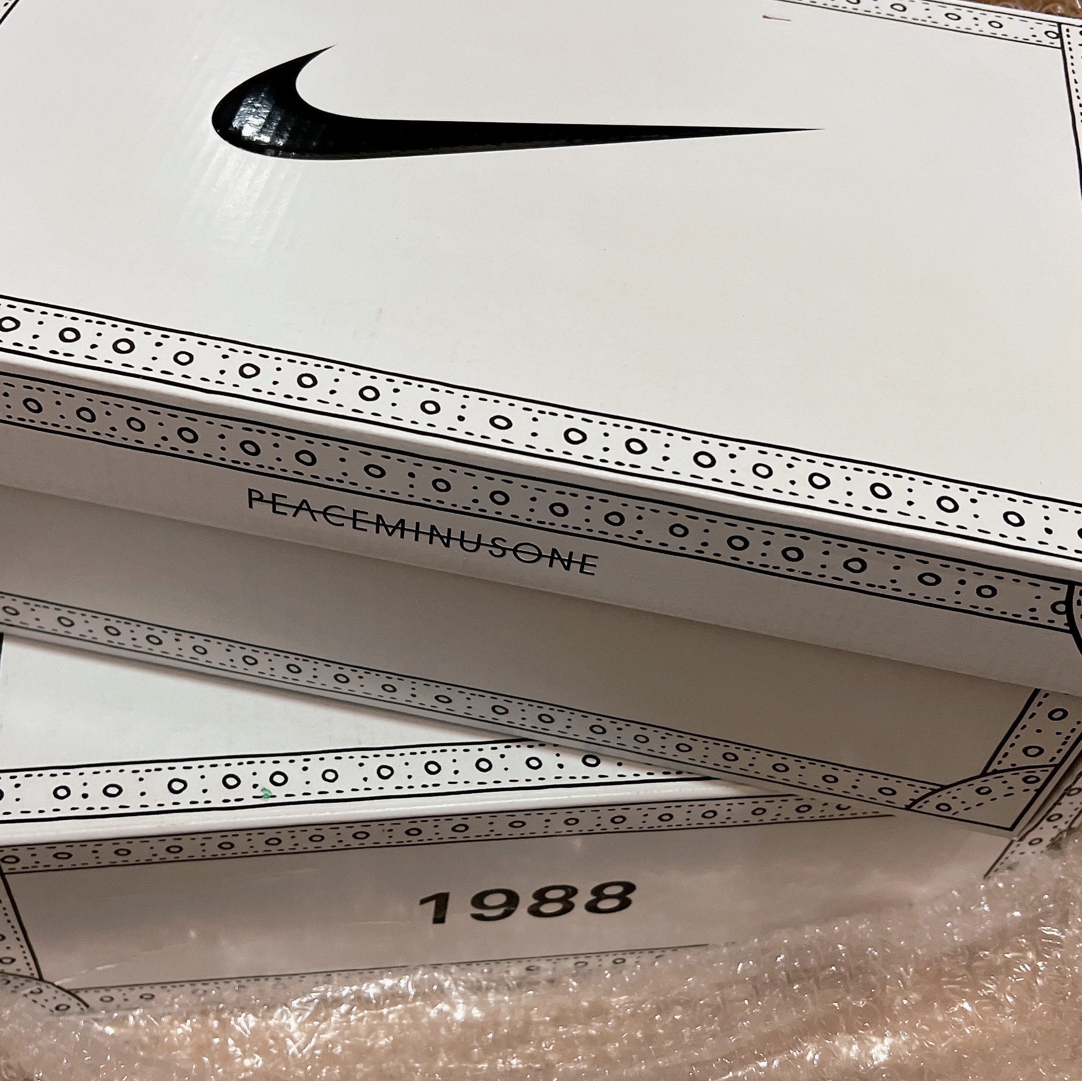 Nike x Peaceminusone Kwondo1 White 착용 스타일