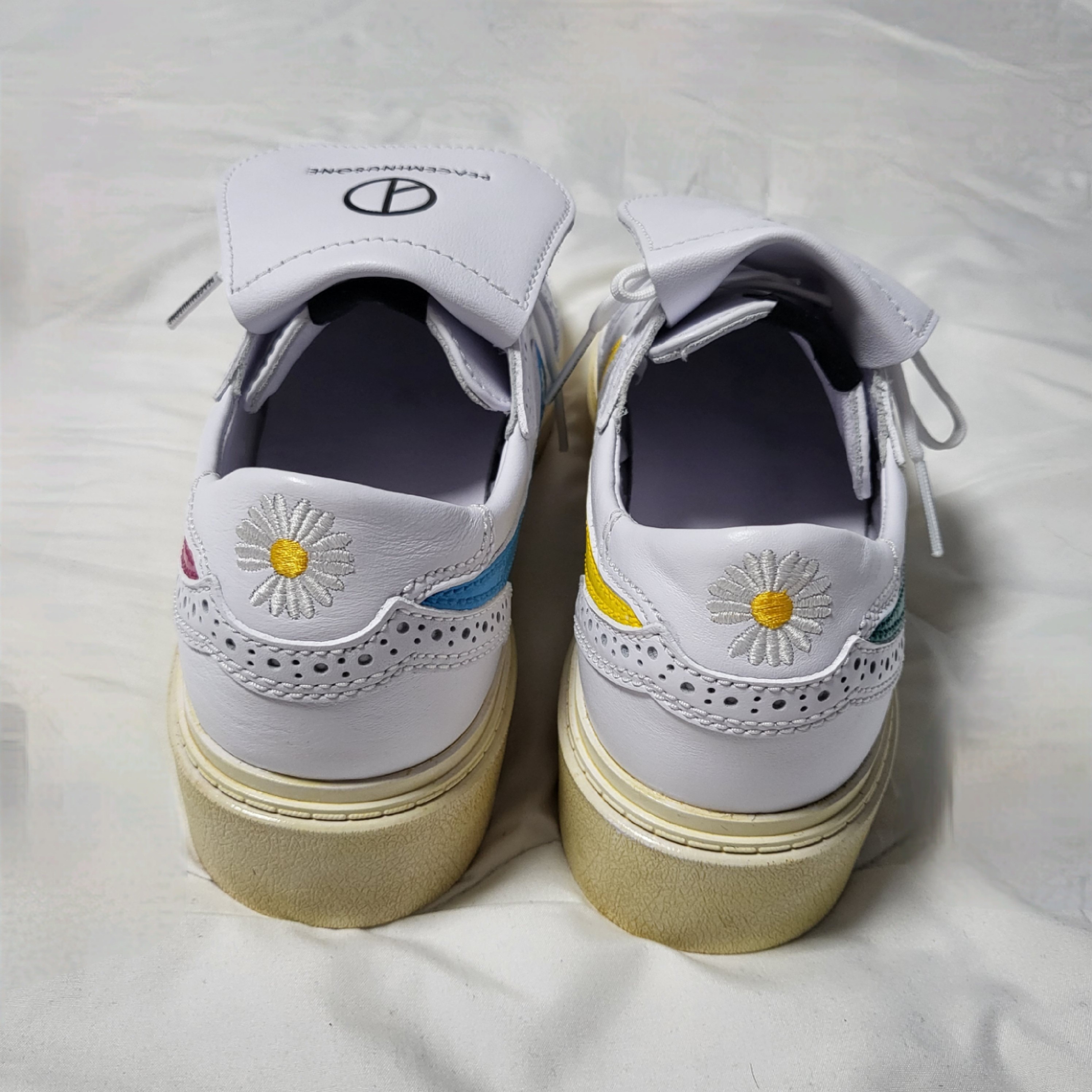 Nike x Peaceminusone Kwondo1 White 착용 스타일 - 3