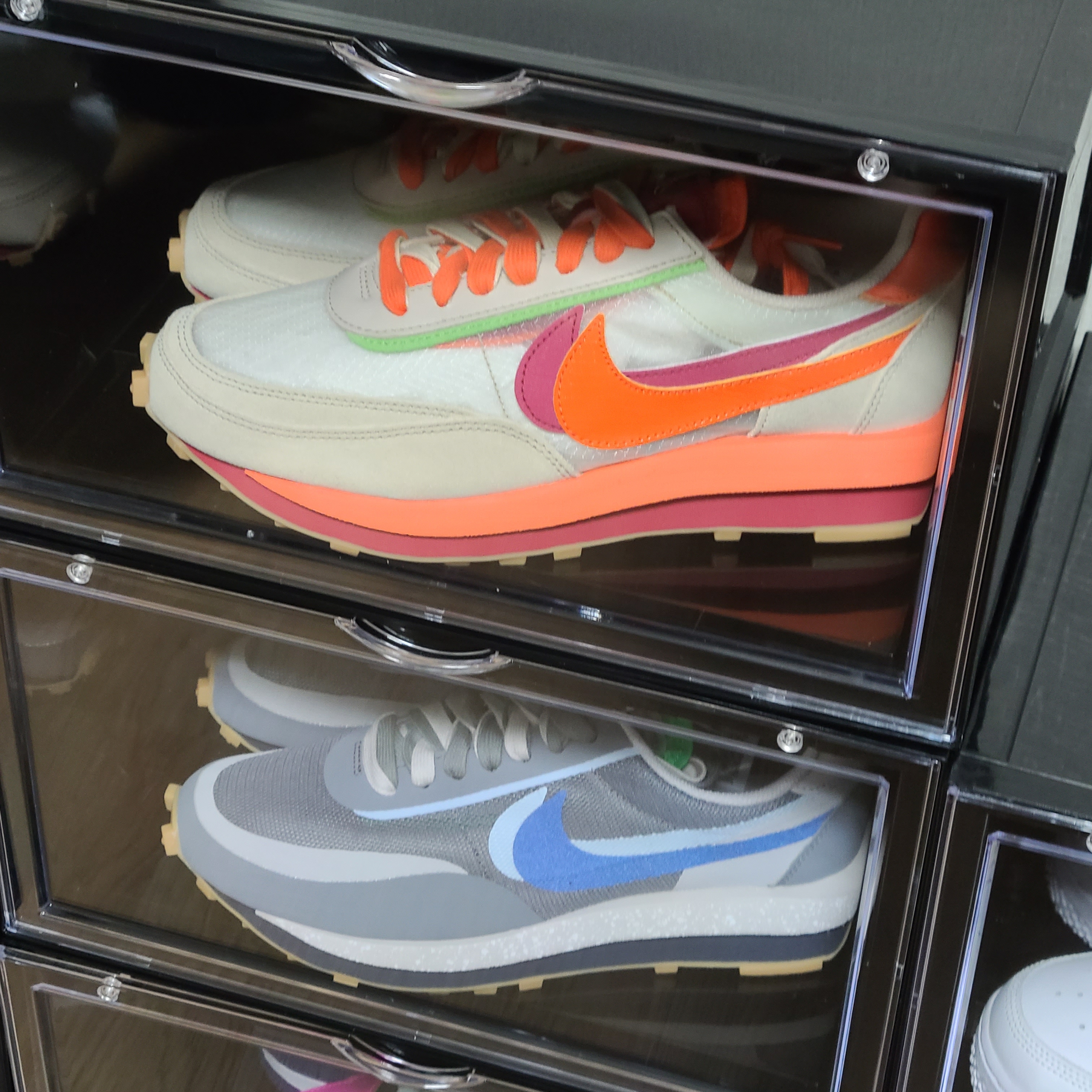 Nike x Sacai x Clot LDWaffle Cool Grey 착용 스타일