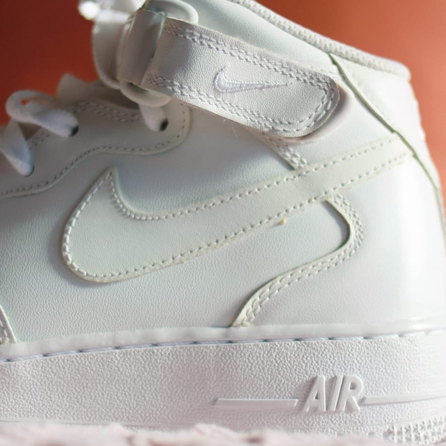 Nike Air Force 1 Mid '07 White 착용 스타일 - 4