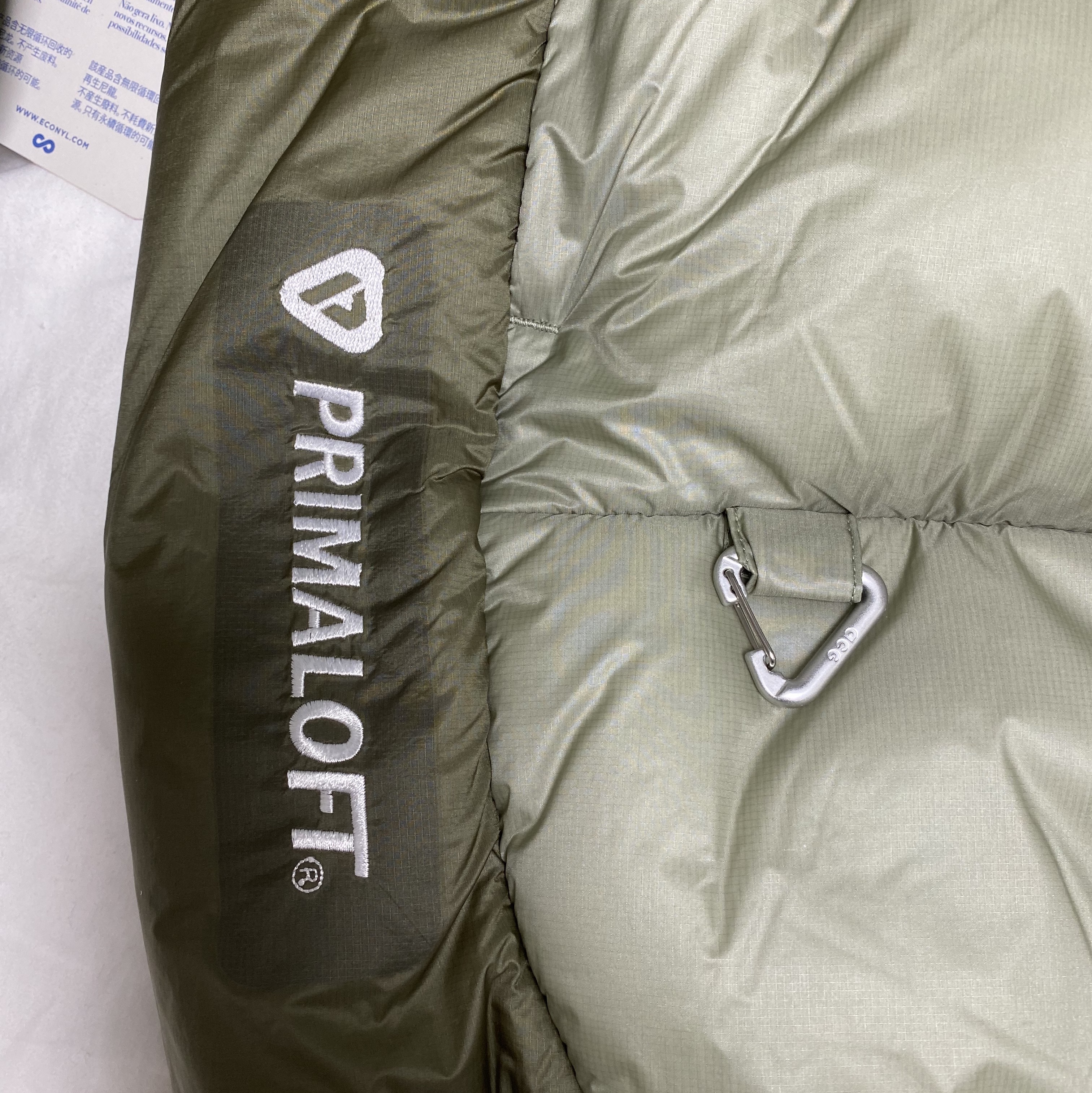 Nike ACG Therma-Fit ADV Lunar Lake Puffer Jacket Light Army - Asia 착용 스타일 - 3