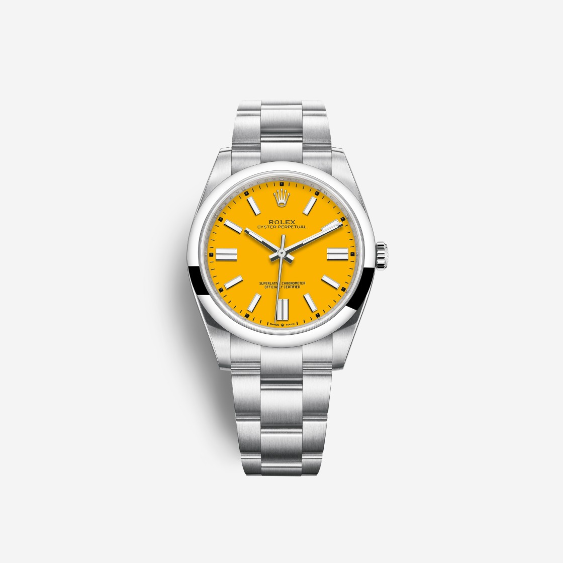 Rolex Oyster Perpetual 41mm 124300 Yellow Oyster 상세 이미지 1