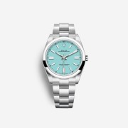 Rolex Oyster Perpetual 41mm 124300 Turquoise Blue Oyster