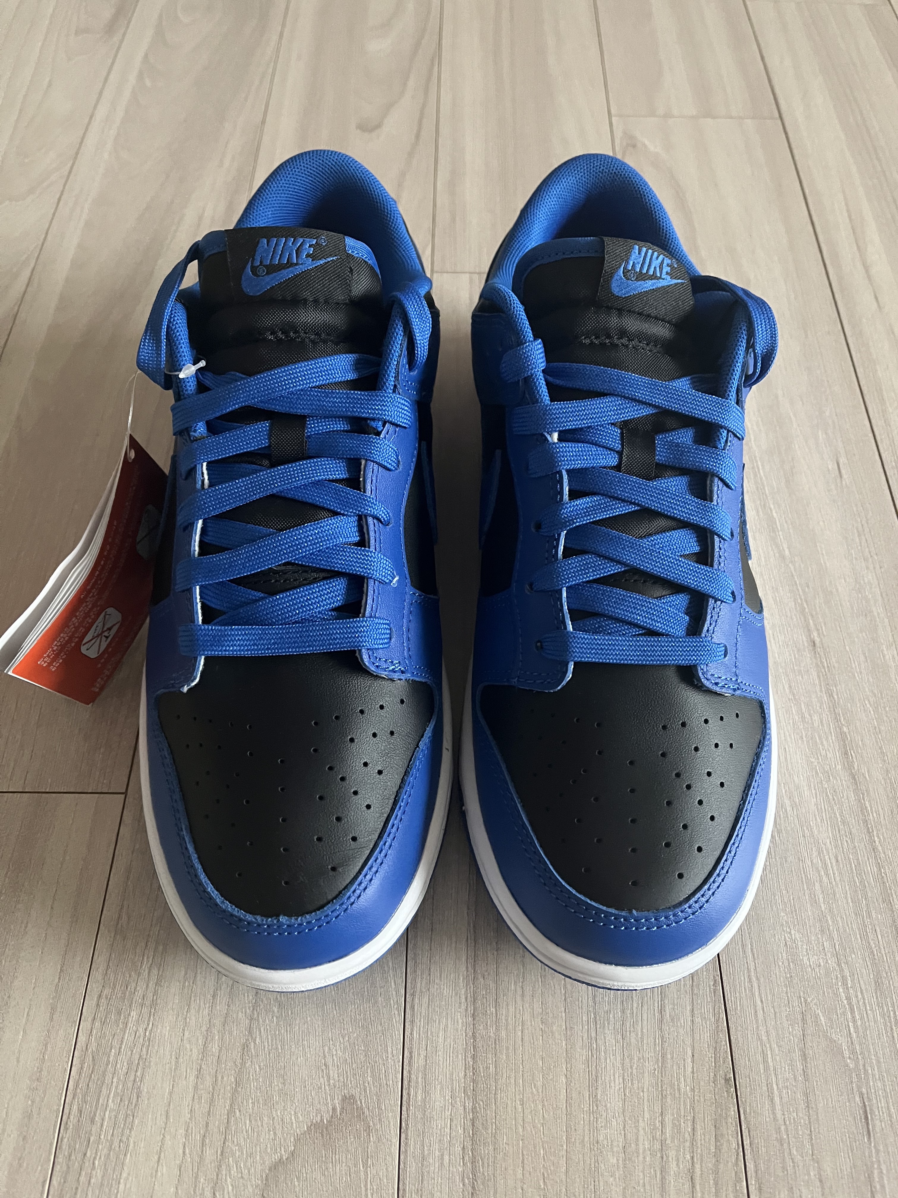 Nike Dunk Low Retro Hyper Cobalt 착용 스타일