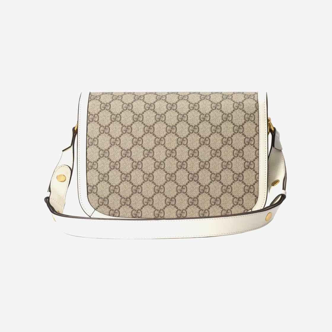 Gucci Horsebit 1955 Shoulder Bag White 상세 이미지 3