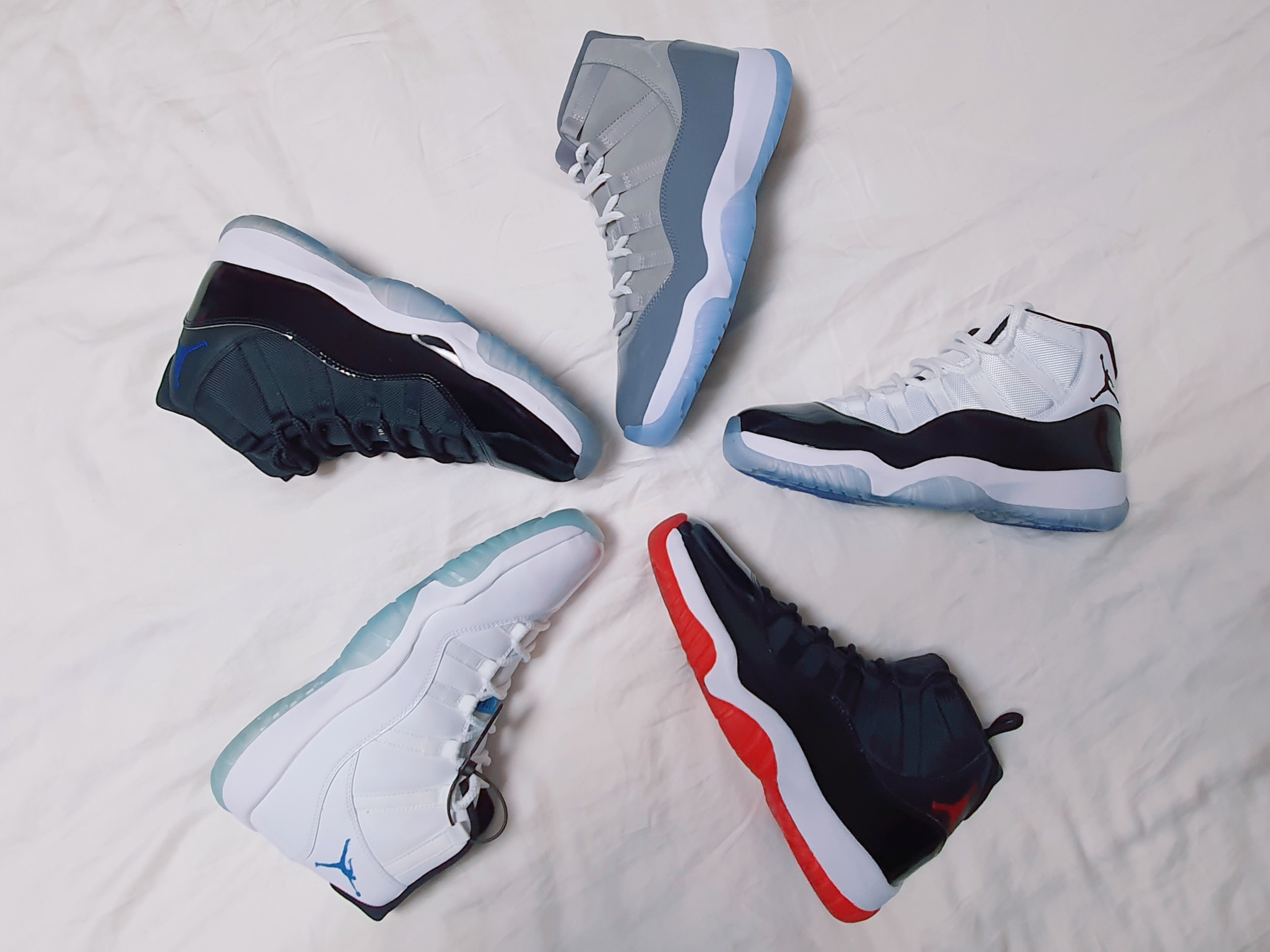 Jordan 11 Retro Legend Blue 2014 착용 스타일 - 5