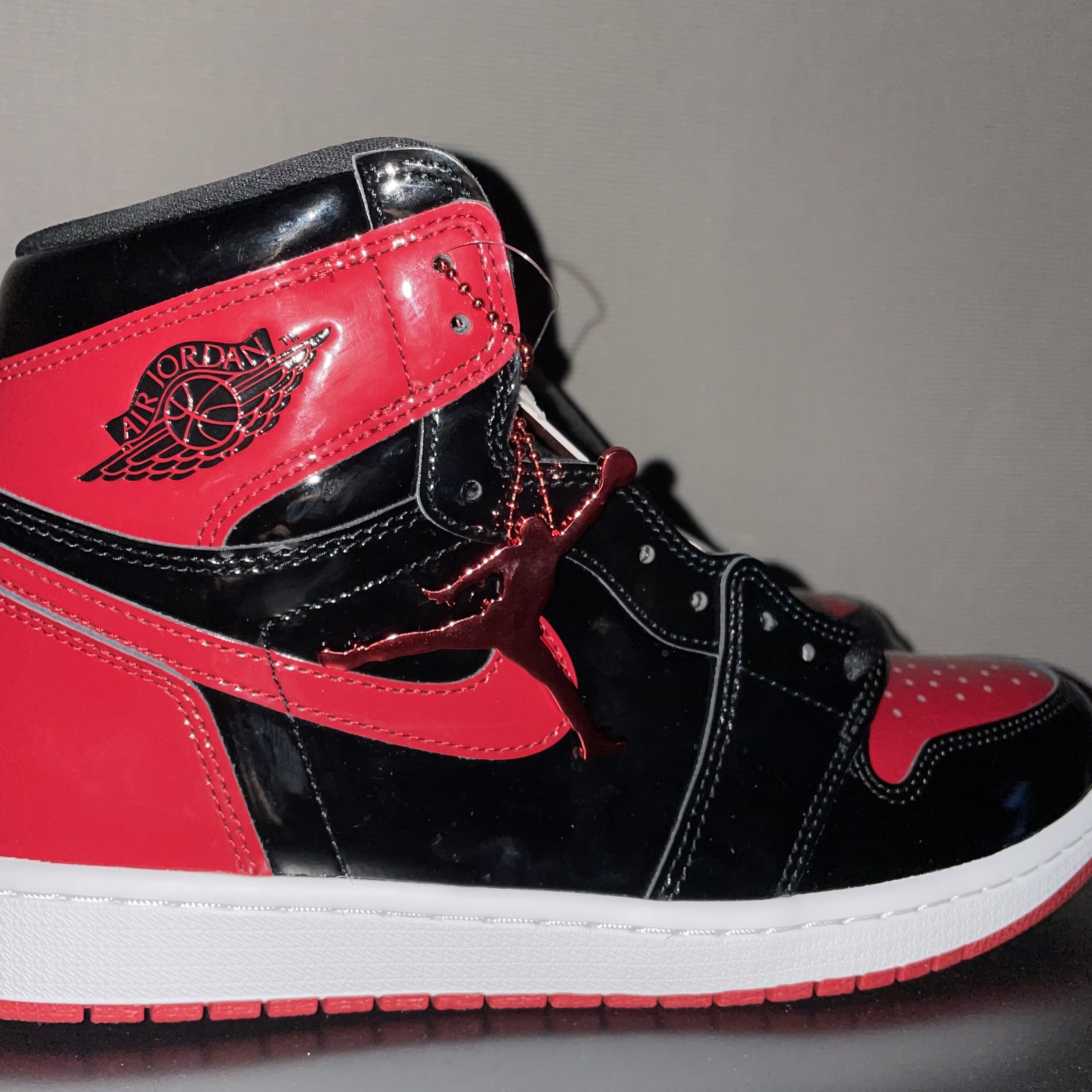 Jordan 1 Retro High OG Patent Bred 착용 스타일
