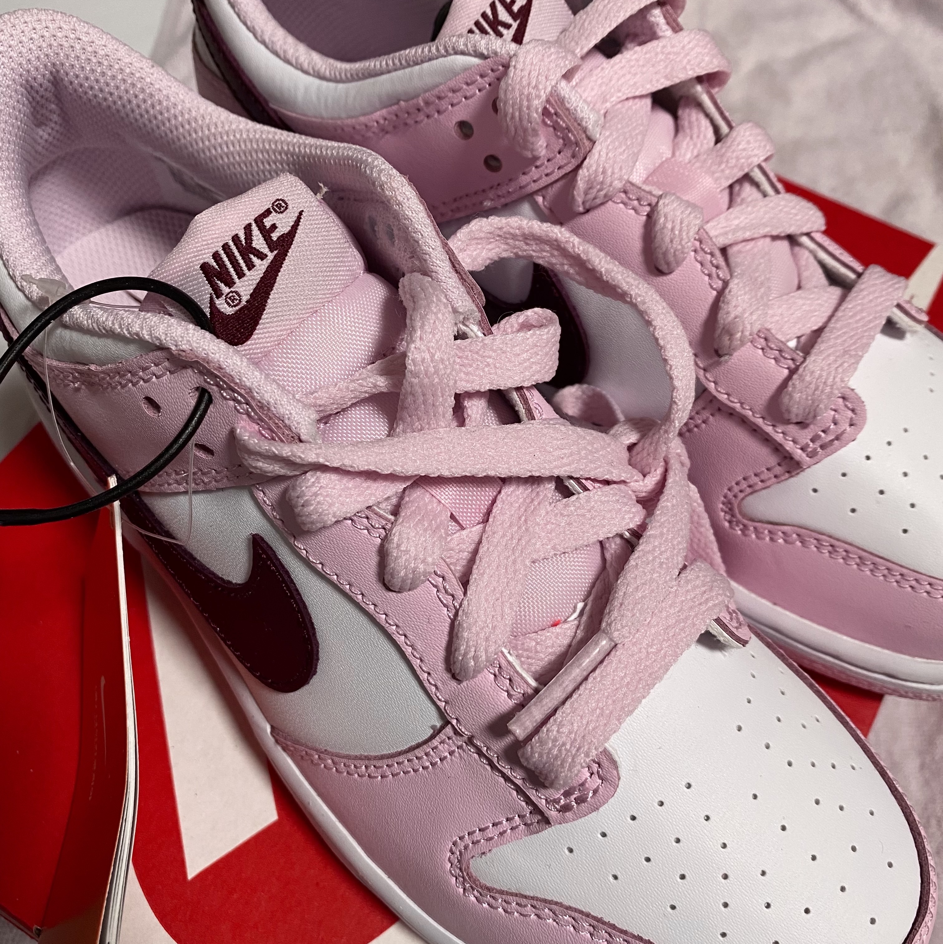 (GS) Nike Dunk Low Pink Foam, (PS) Nike Dunk Low Pink Foam 착용 스타일